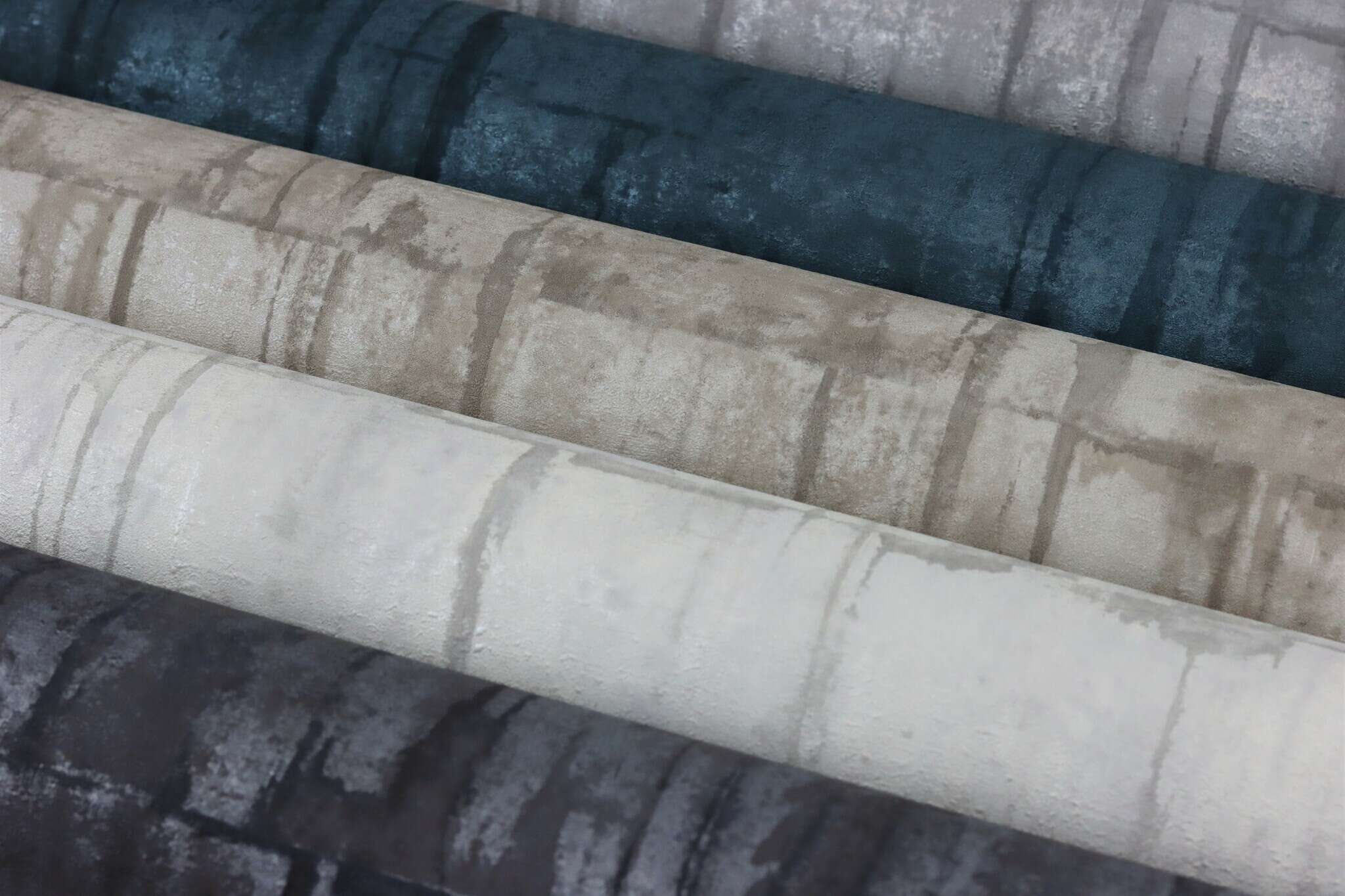 10-560336 Detailaufnahmen 7 Non-woven wallpaper in blue-petrol Selection 560336