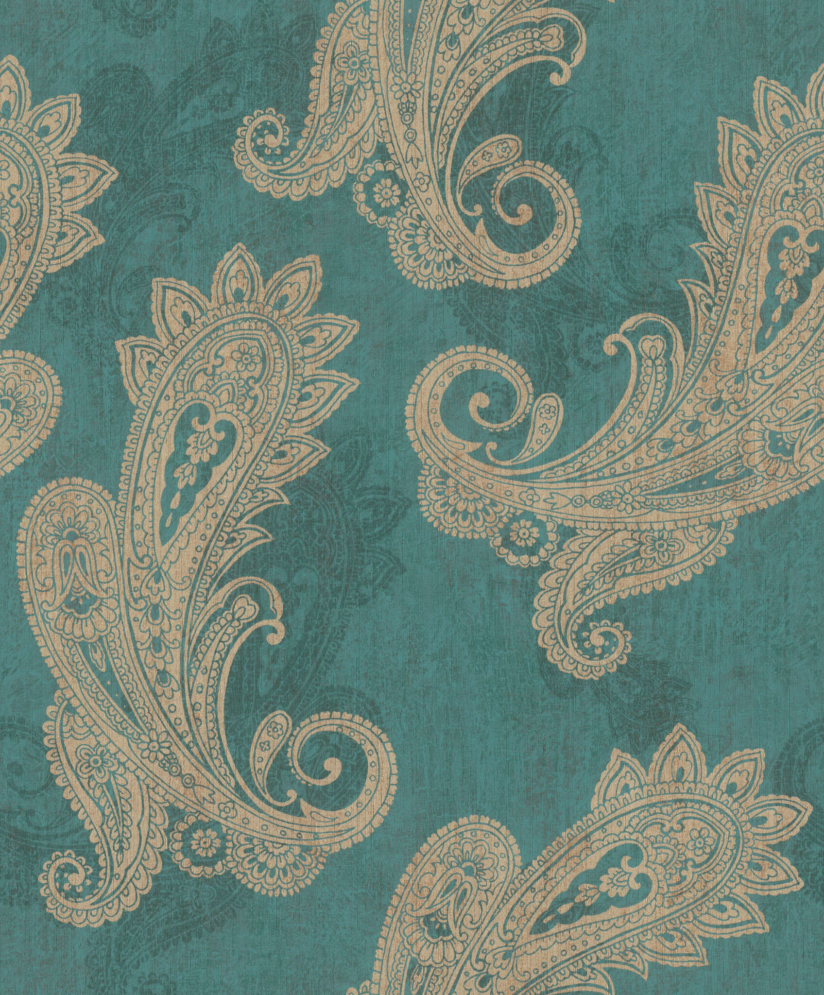 10-746457 Artikelscan 1 Orientalische Tapete mit Ornamenten im Paisly Design