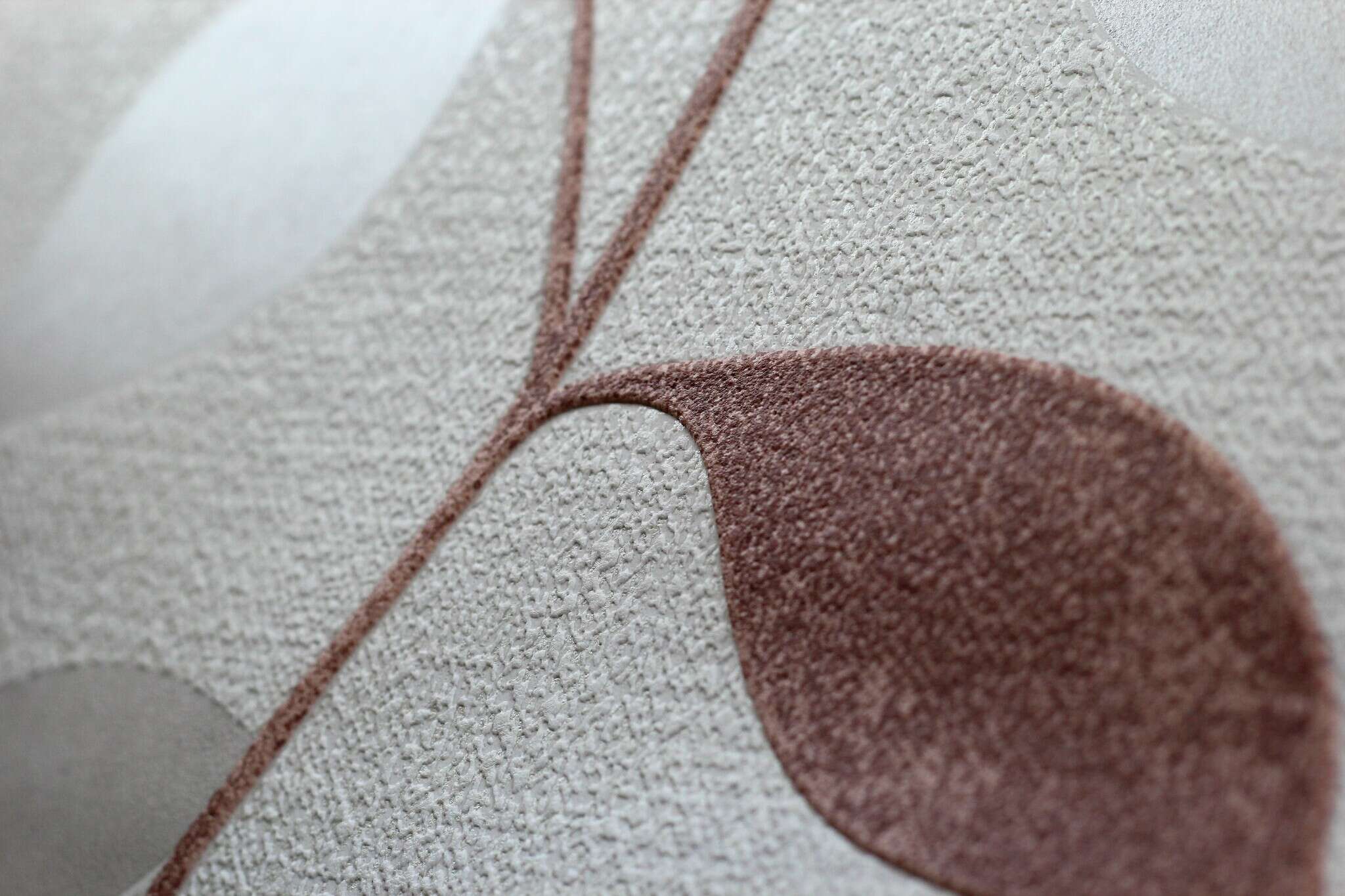 10-639858 Detailaufnahmen 10 Image détaillée de Papier peint texturé avec des plantes en relief