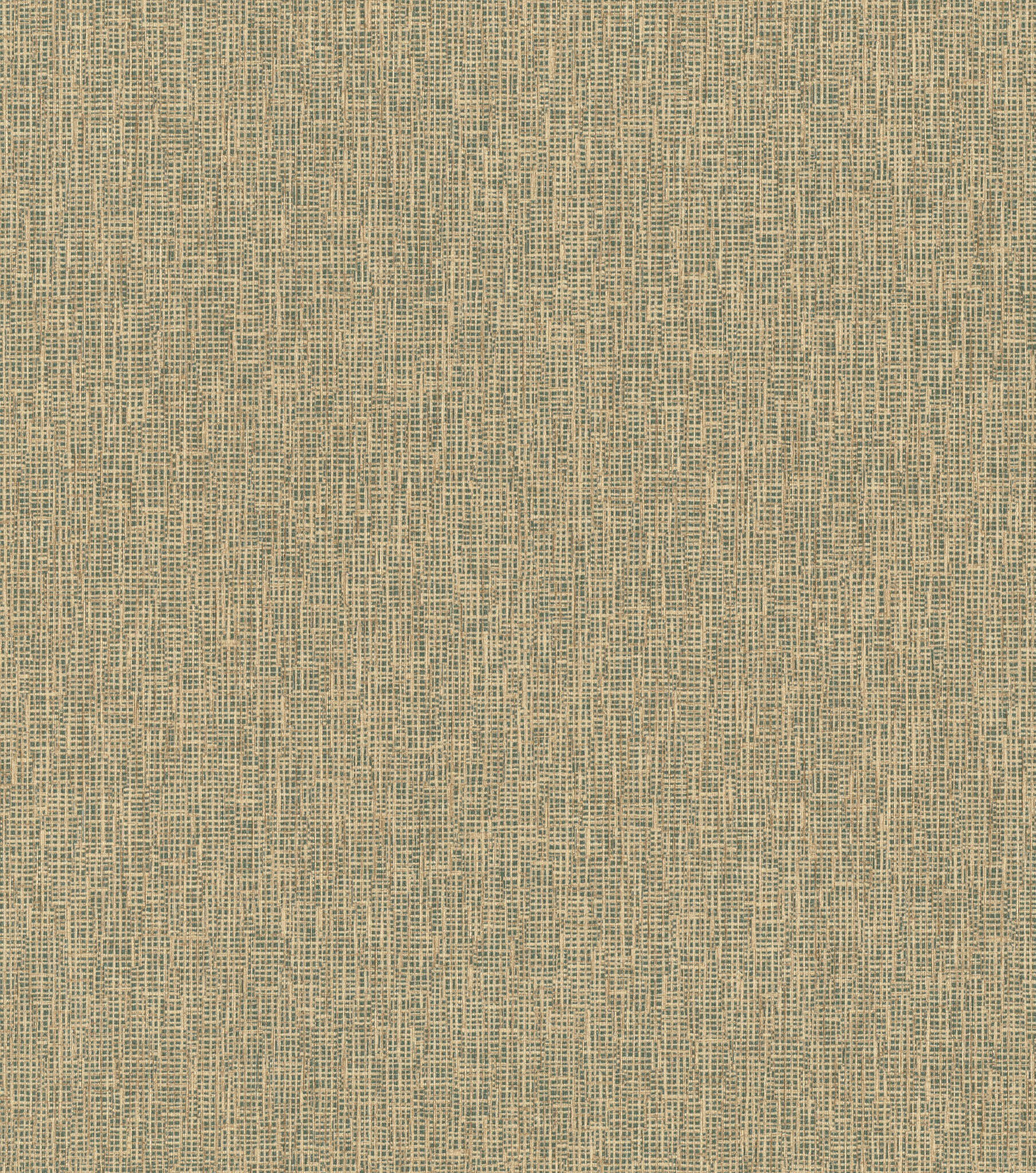 Vliestapete Stoffoptik in Grün und Gold - Noble Zen Shibori 435450