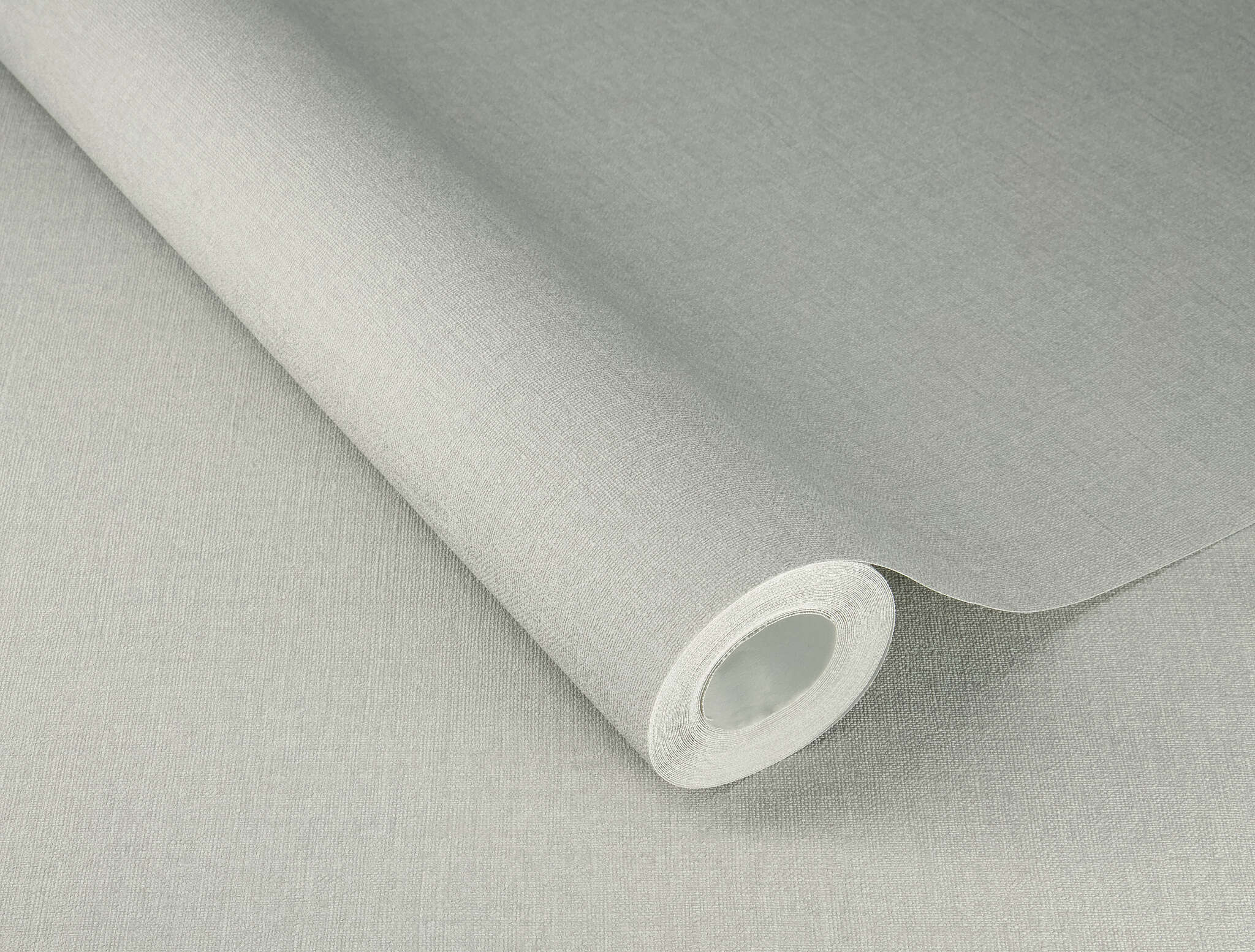 10-981162 Detailaufnahmen 1 Linen look non-woven wallpaper in gray-grey-blue light My Cottage 981162
