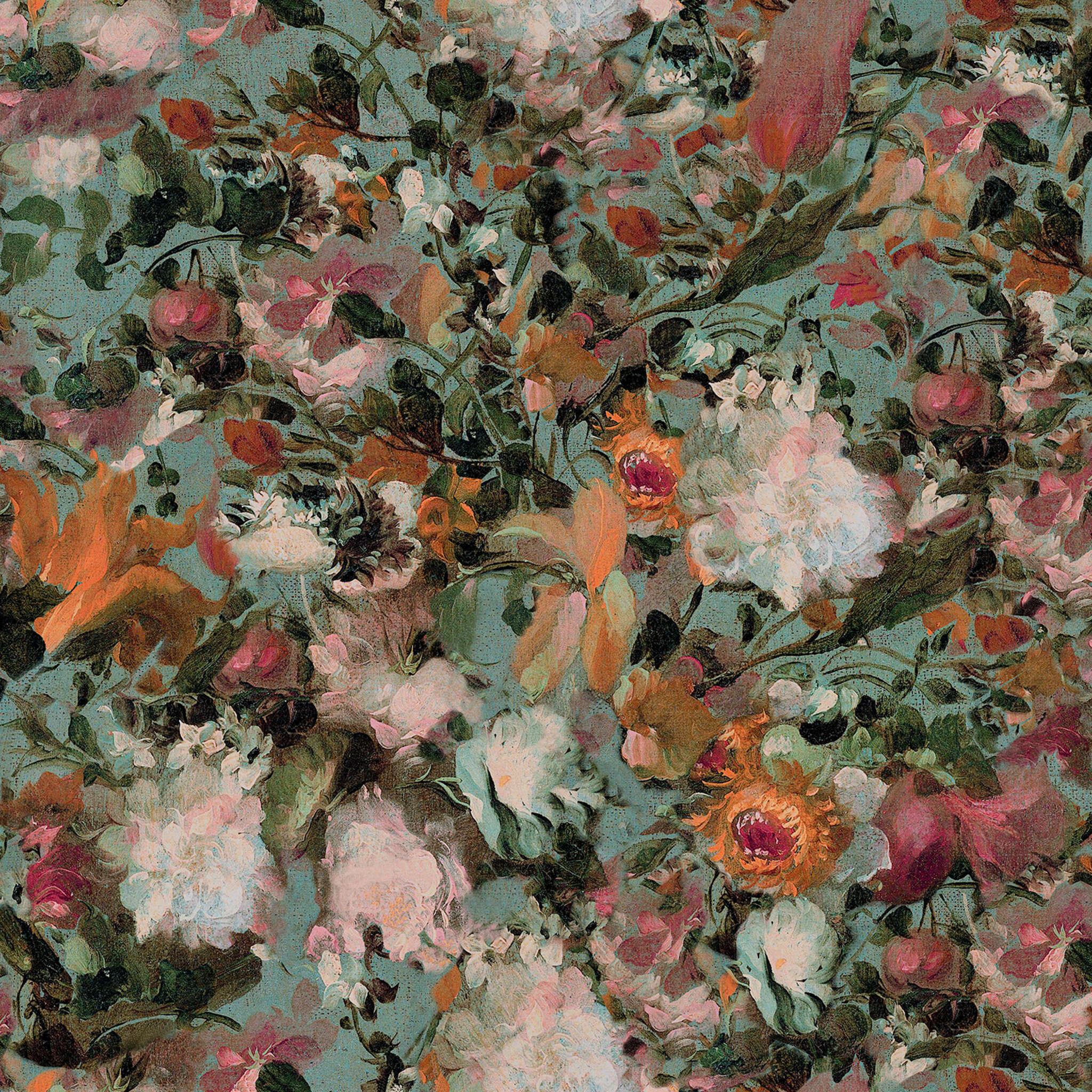 10-363593 D2C Vorschaubild 1 Fototapete 363593 mit Blumen in Vintage-Optik
