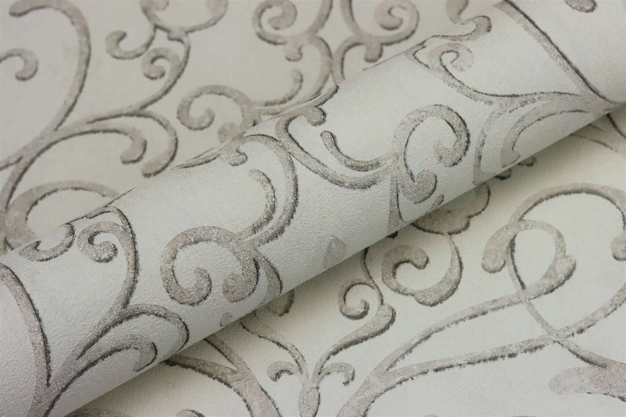 10-651607 Detailaufnahmen 6 Non-woven wallpaper in white-cream white Selection 651607