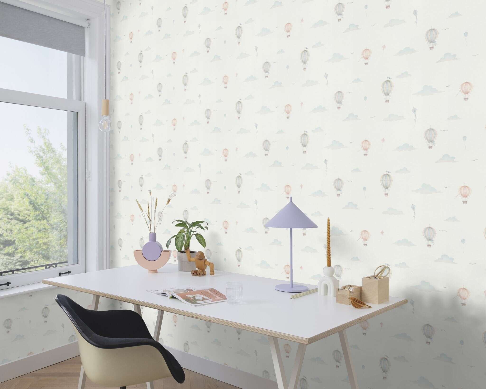 10-302622 Raumsituationen 3 Vliestapete in Blau Kids World II 302622