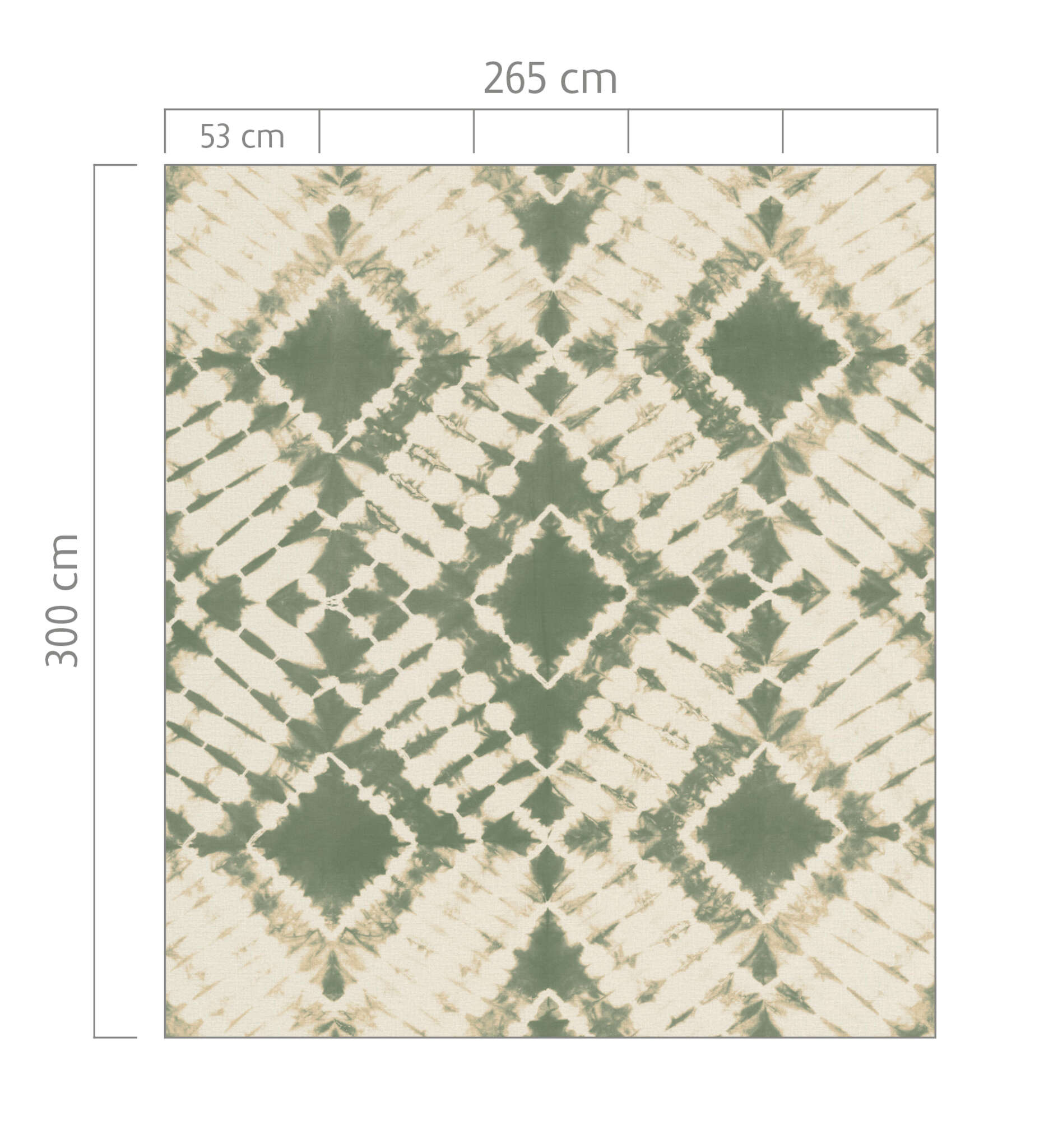 10-367683 Bildauschnitt 1 Non-woven wallpaper in green Beachhouse wallpaper 367683
