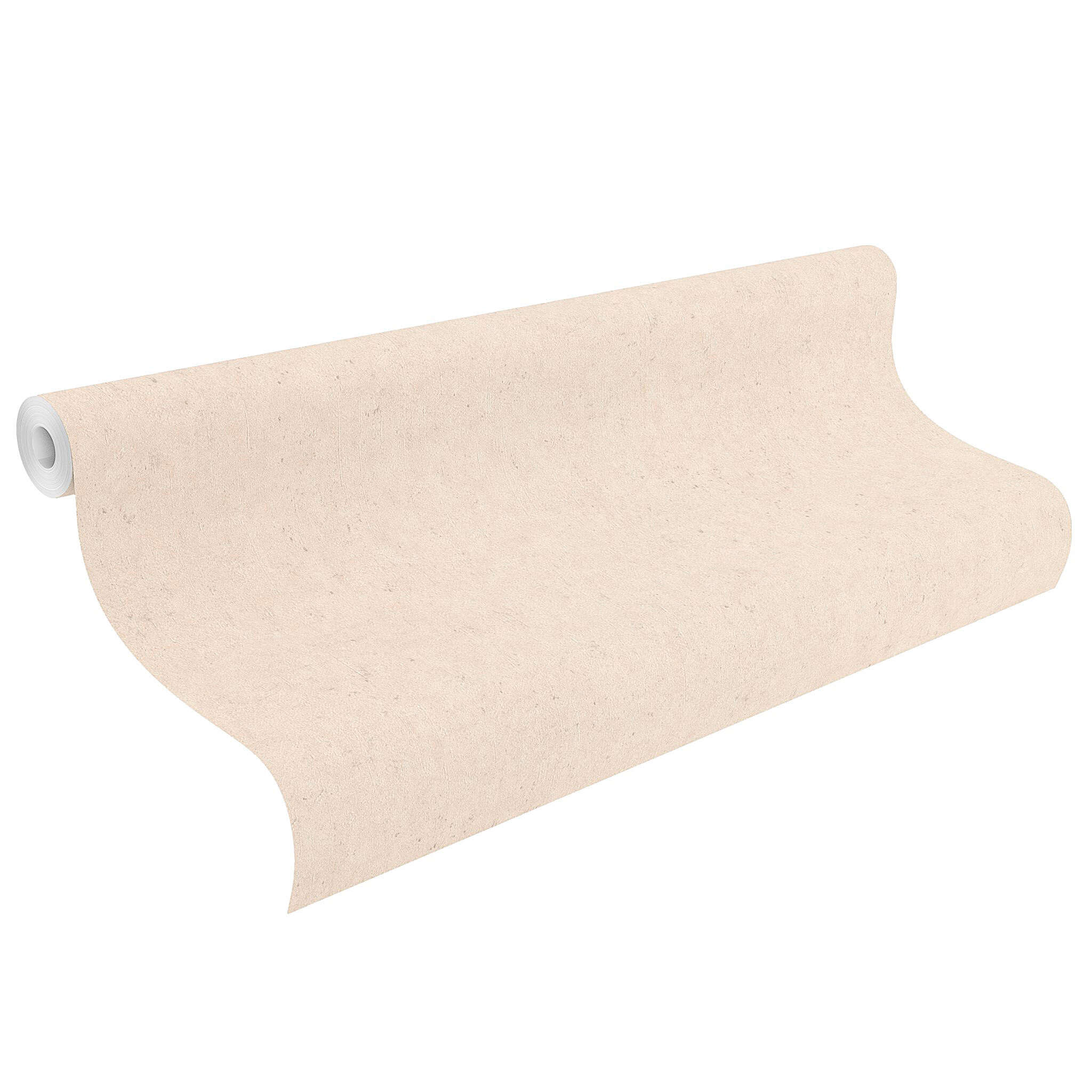 10-910483 Rolle abgerollt 1 Concrete non-woven wallpaper in beige-dark gray Selection double wide 910483
