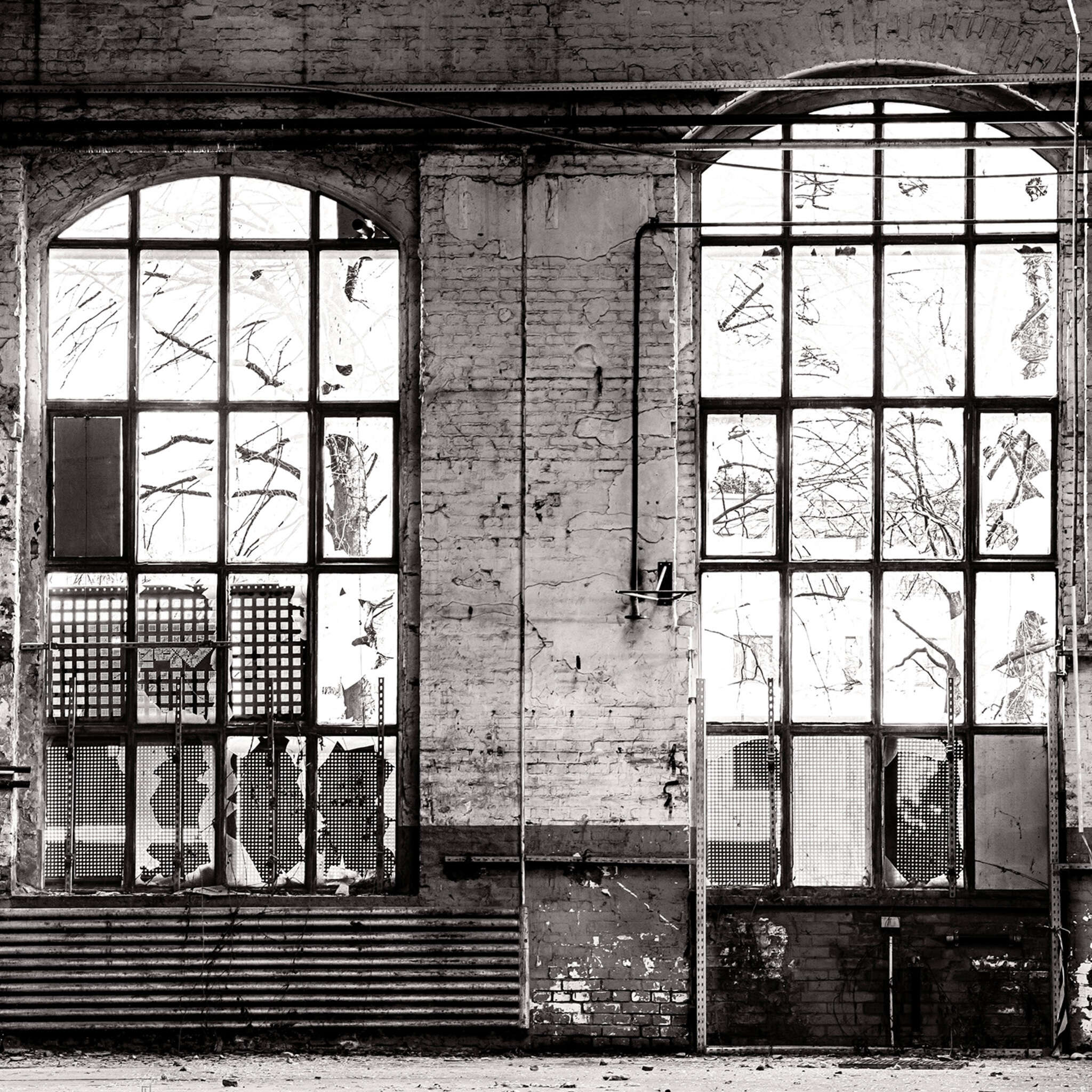 Fabrik Vliestapete in Grau Selection Digital 940930