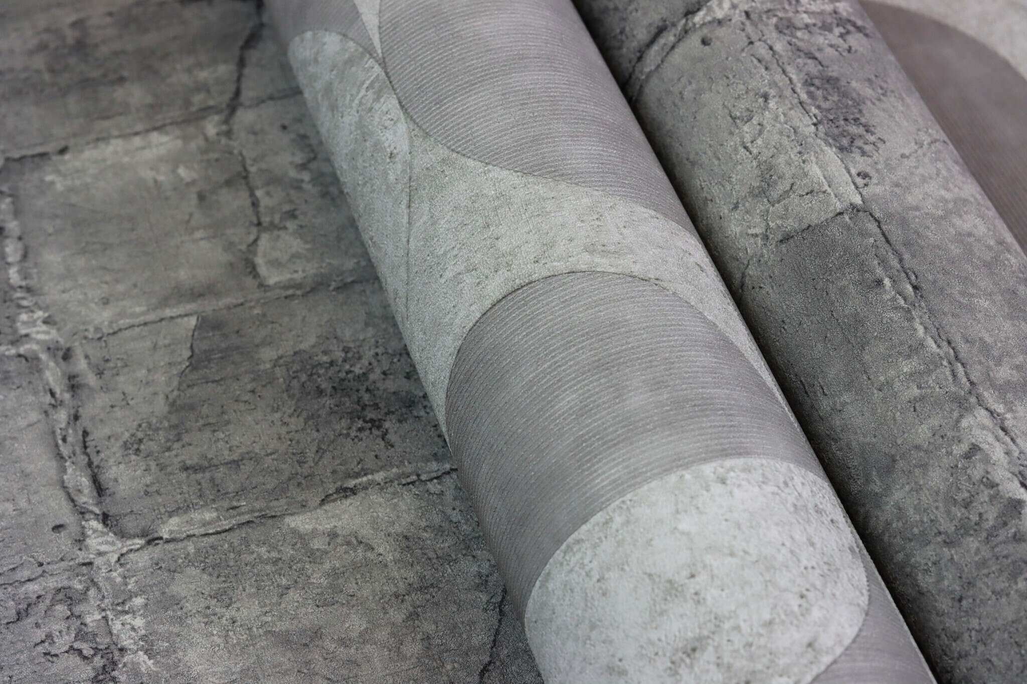 10-520156 Detailaufnahmen 3 Detailed image of Wallpaper with stone wall