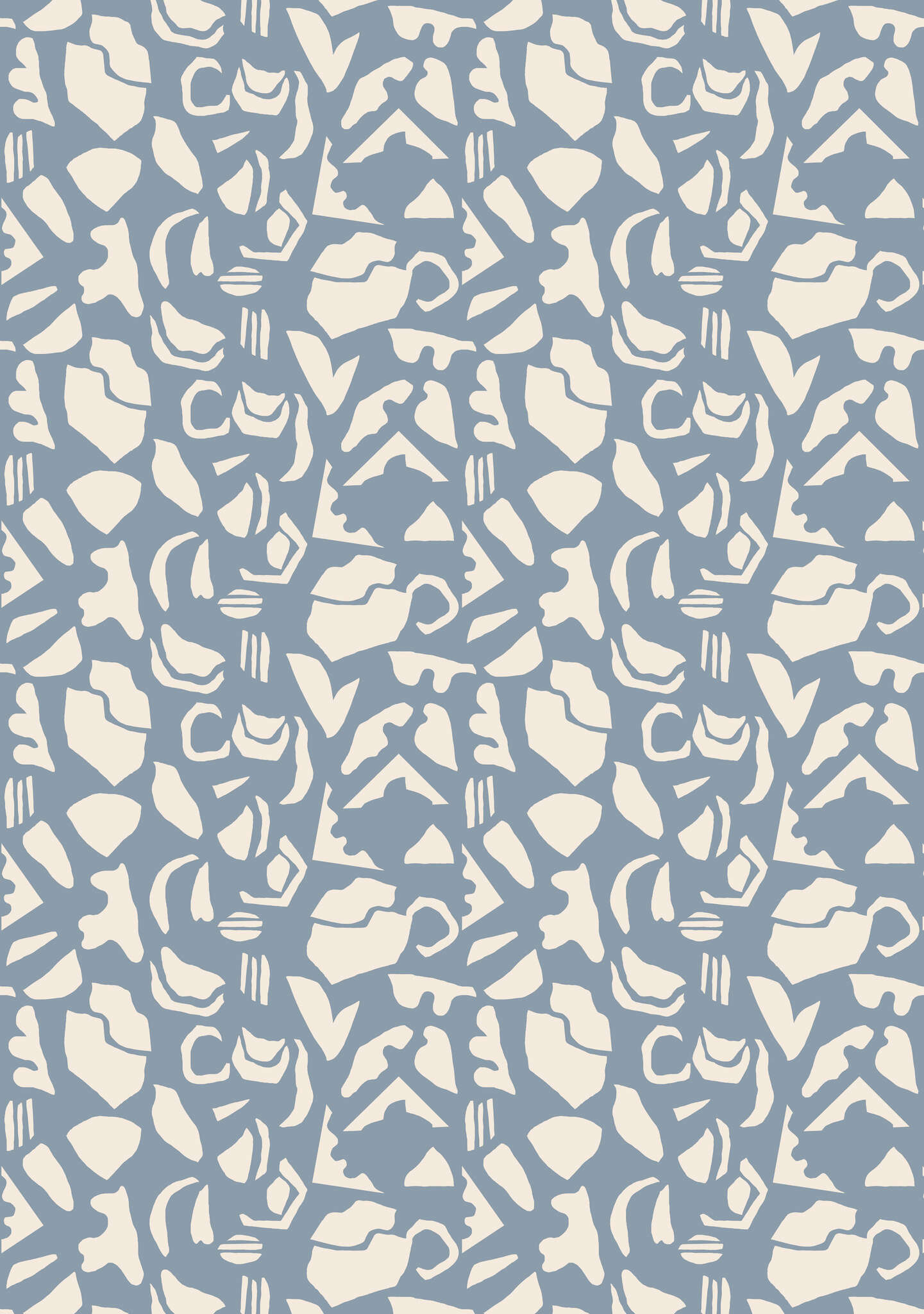 10-300317 Artikelscan 1 Wall mural Puzzle in Blue | Roomblush - RB291