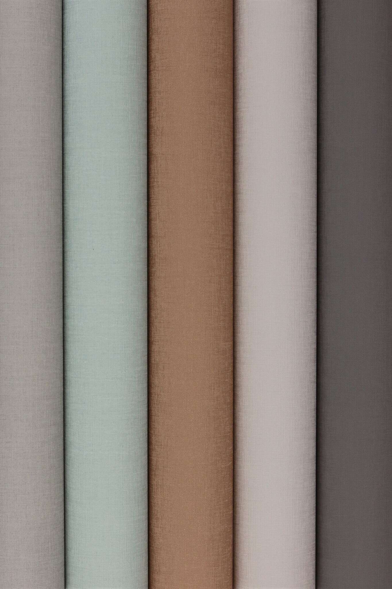 10-688047 Detailaufnahmen 2 Detailed image of Single-colour wallpaper with a textile texture