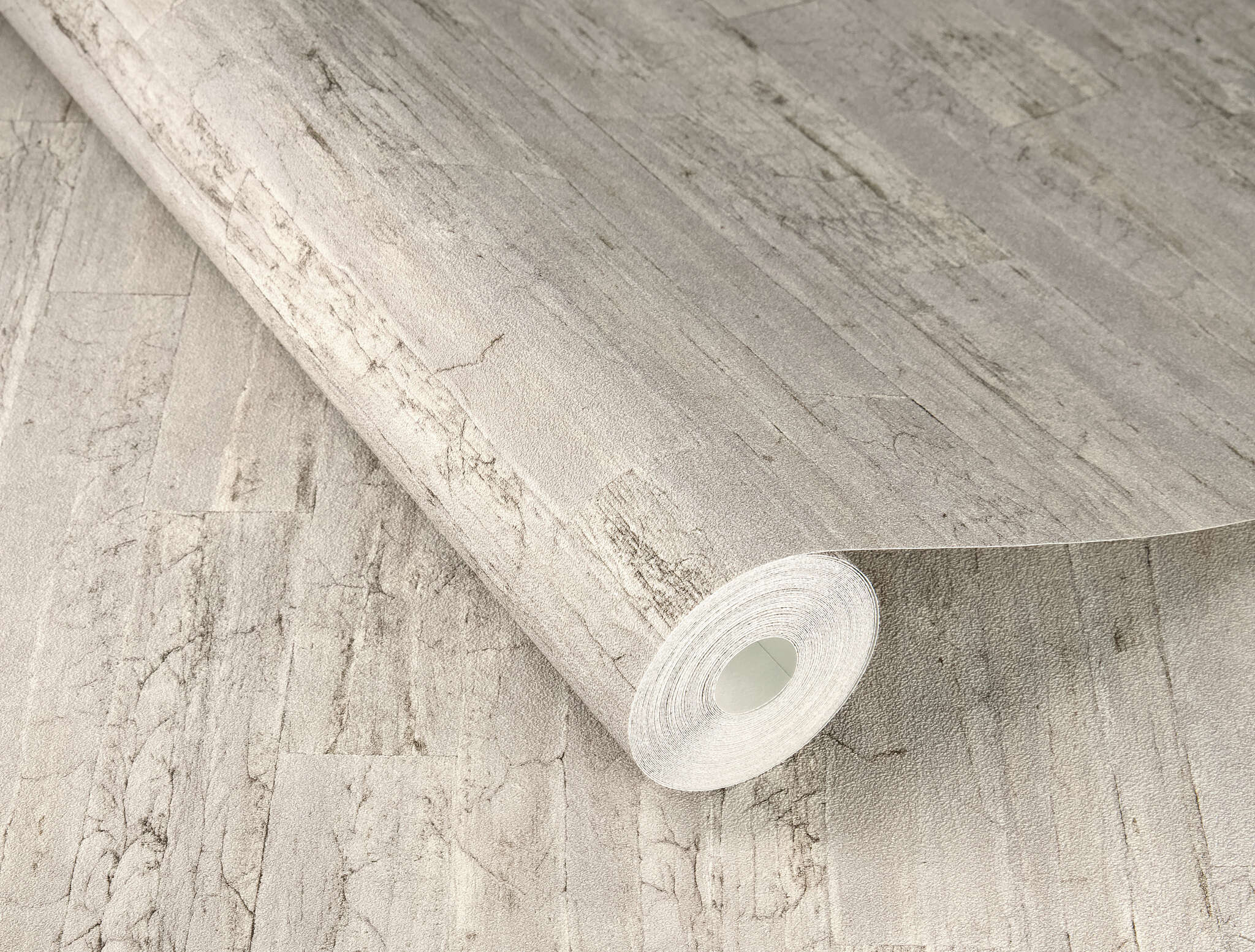 10-537024 Detailaufnahmen 1 Detailed image of Wallpaper with wooden beams and a fine texture