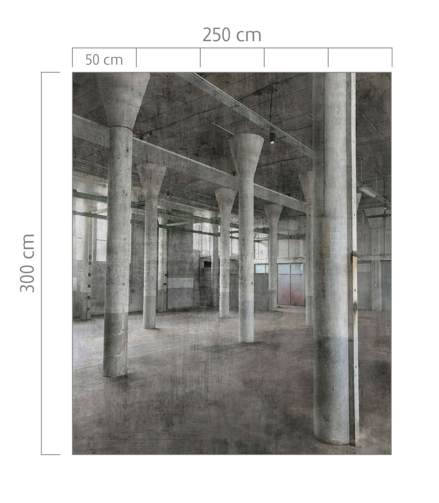 10-429725 Bildauschnitt 1 Factory IV Factory Floor Wallpaper 429725