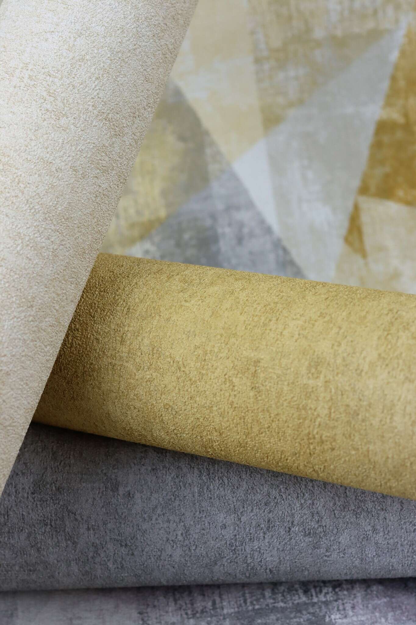 10-617191 Detailaufnahmen 19 Detailed image of Single-colour wallpaper with a rough plaster look