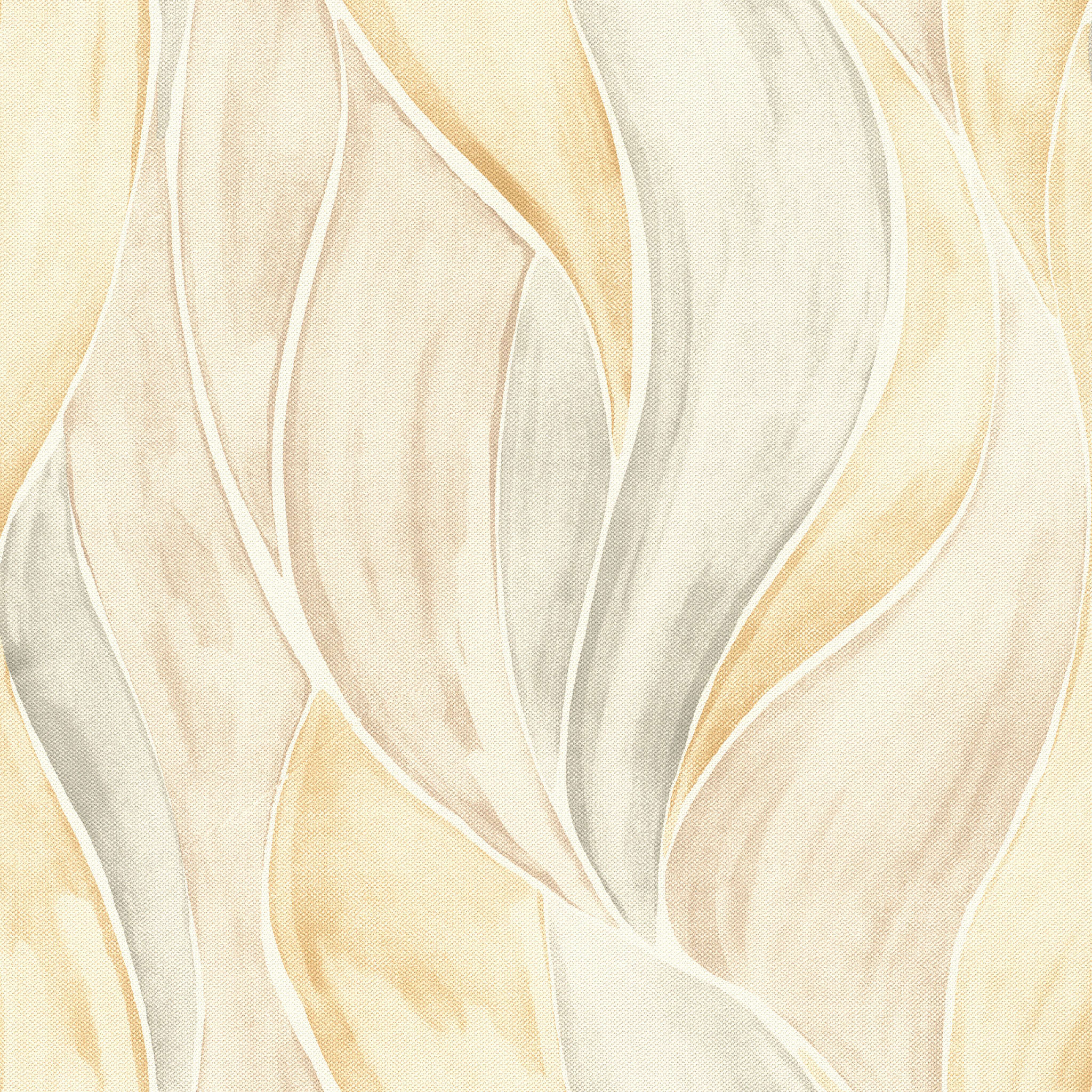 10-416503 Artikelscan 1 Non-woven wallpaper in yellow Selection vinyl/non-woven 416503