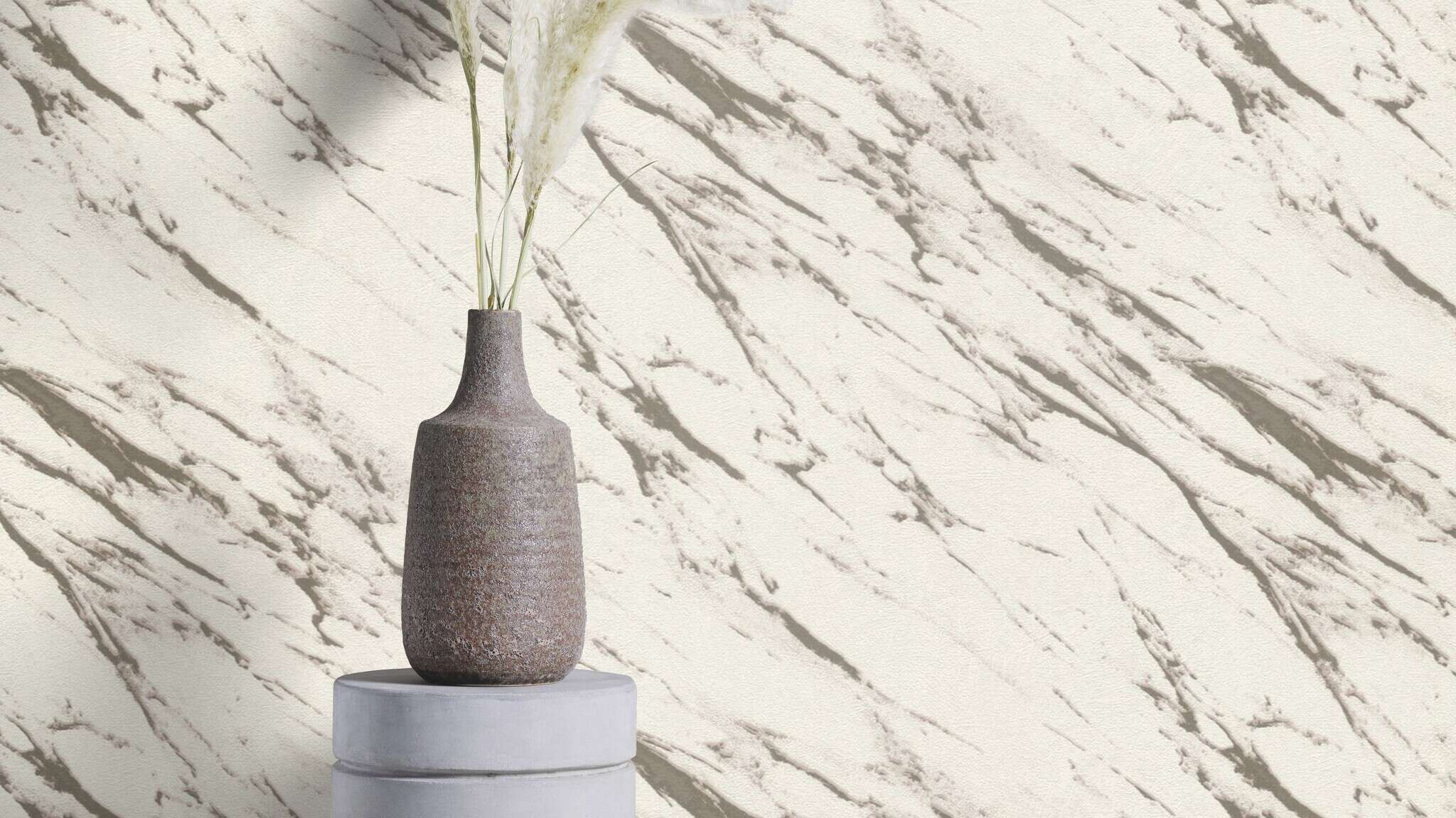 10-320916 Raumsituationen 1 Non-woven wallpaper in beige Selection Relief/non-woven 320916