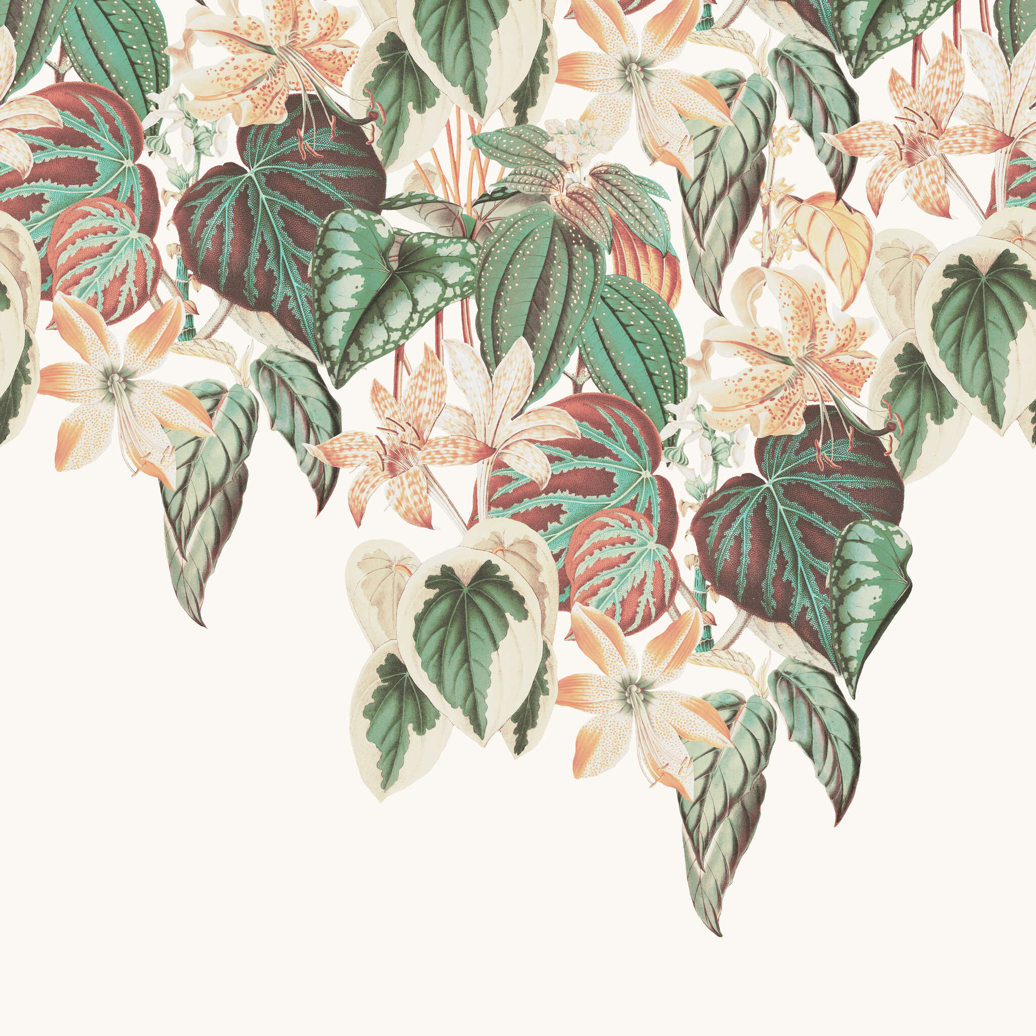 10-590036 Produktabbildung (ohne Scans) 1 magicwalls Papier peint avec rinceaux de fleurs 590036
