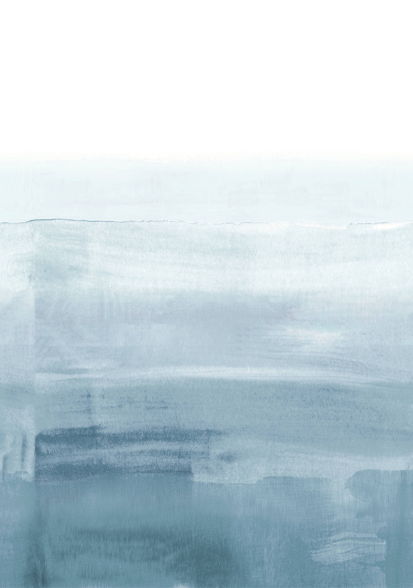 Vliestapete Layered in Blau | Roomblush - RB251