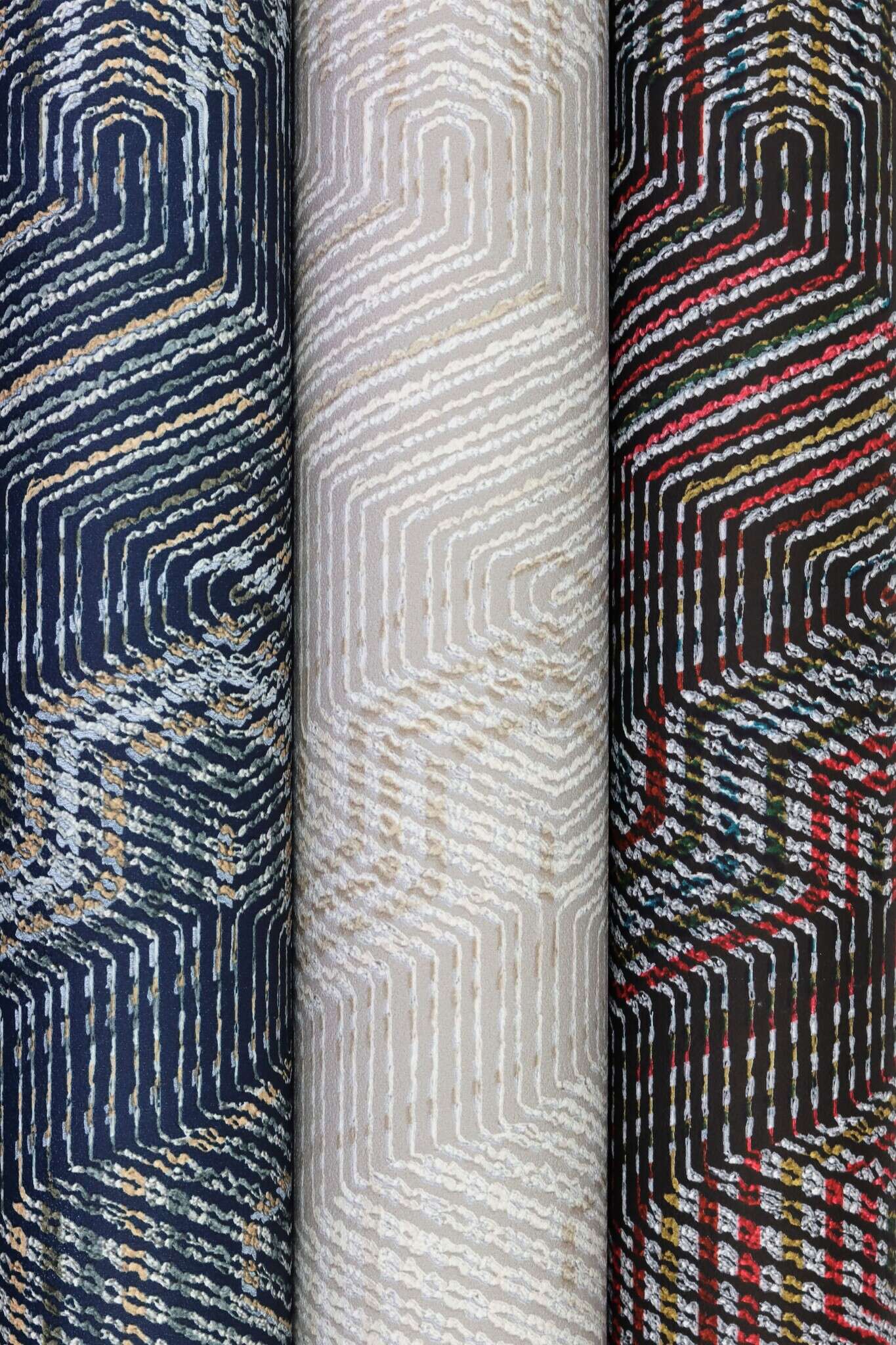 10-751925 Detailaufnahmen 13 Detailed image of Geometric textile pattern in ethnic style