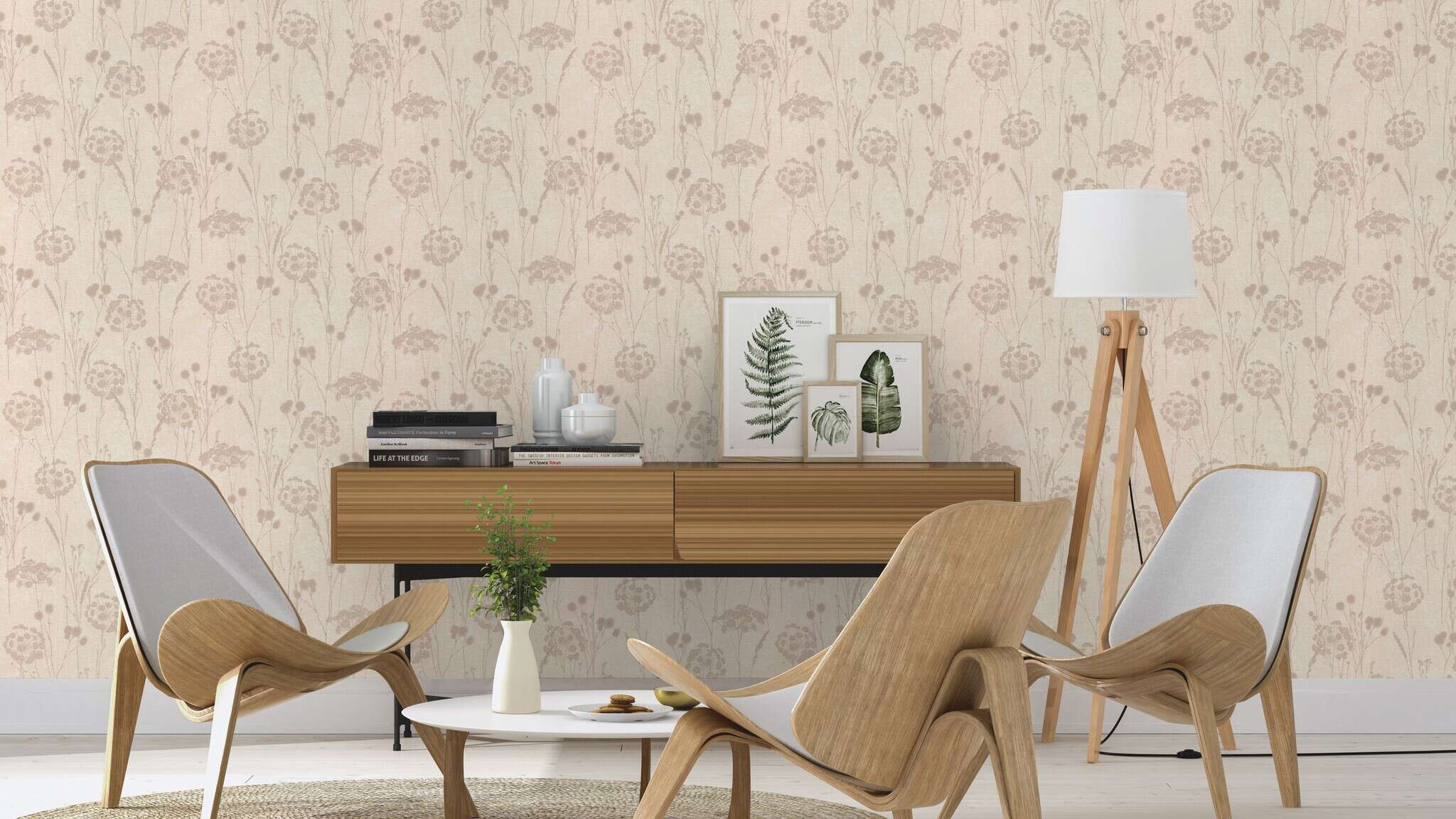 10-320503 Raumsituationen 2 Vliestapete in Beige my moments 320503