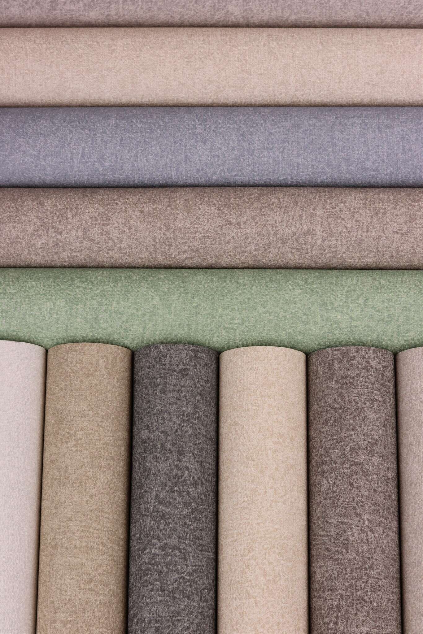10-554533 Detailaufnahmen 4 Detailed image of Single-colour wallpaper with a textile texture