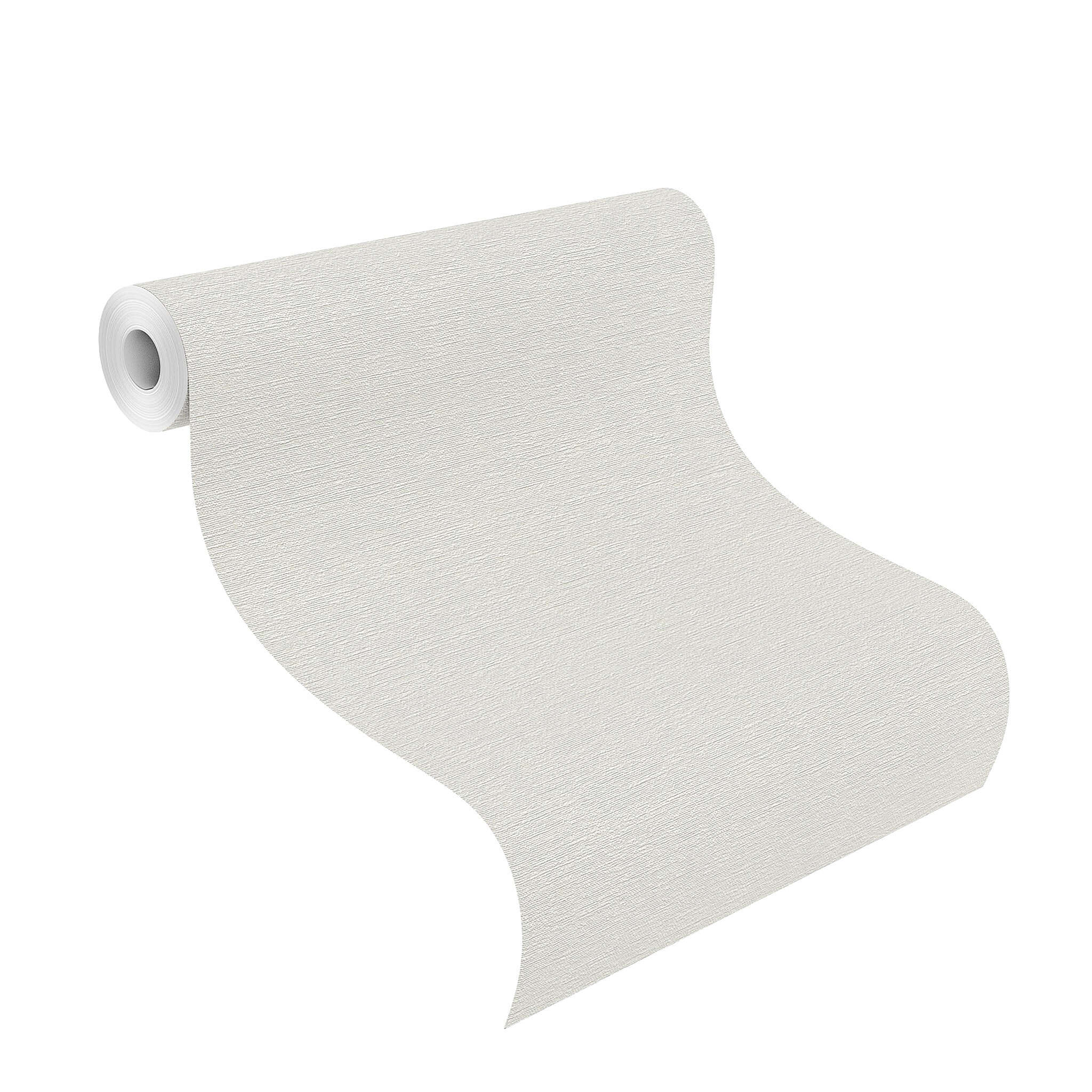 10-804539 Rolle abgerollt 1 Unrolled wallpaper roll with Single-colour wallpaper with a fine texture