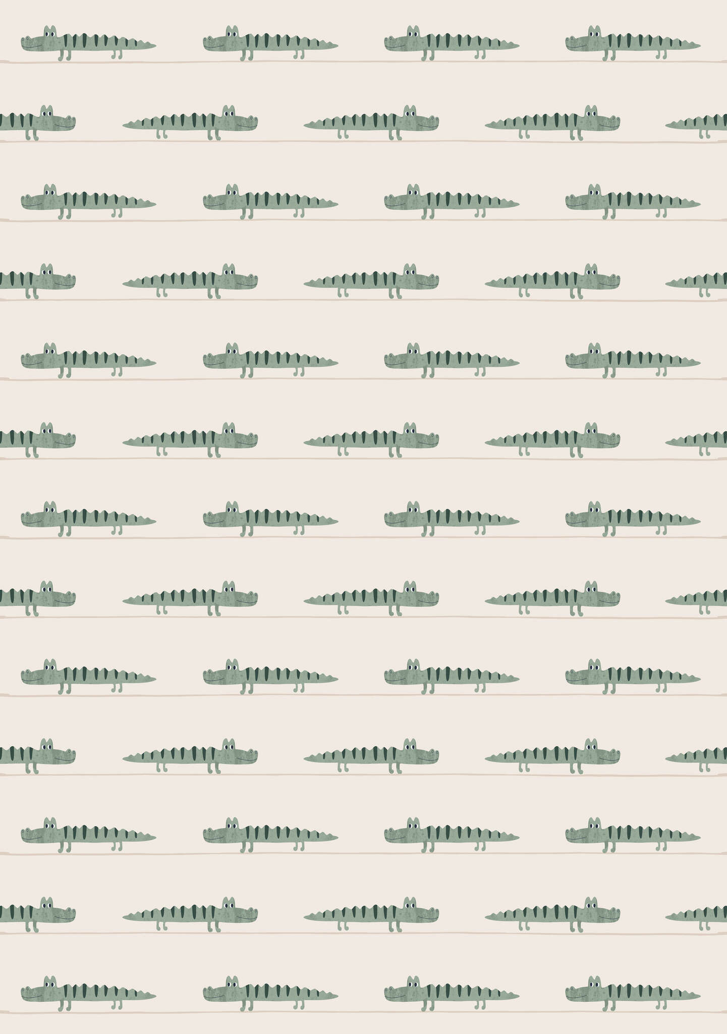 10-300172 Artikelscan 1 Wall mural Mr Croco in Green | Roomblush - RB430