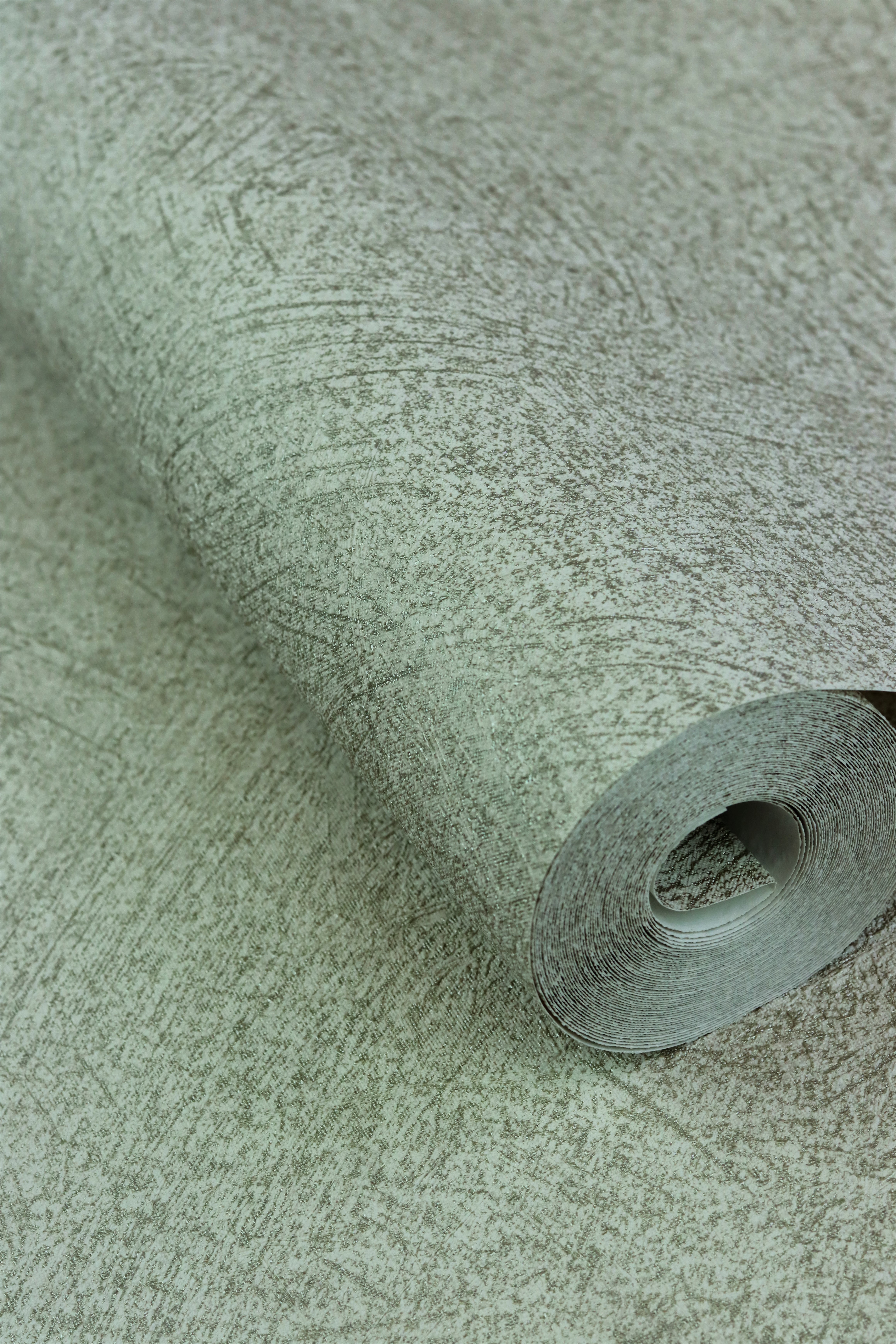 10-520248 Detailaufnahmen 4 Detailed image of Single-colour wallpaper with plaster look