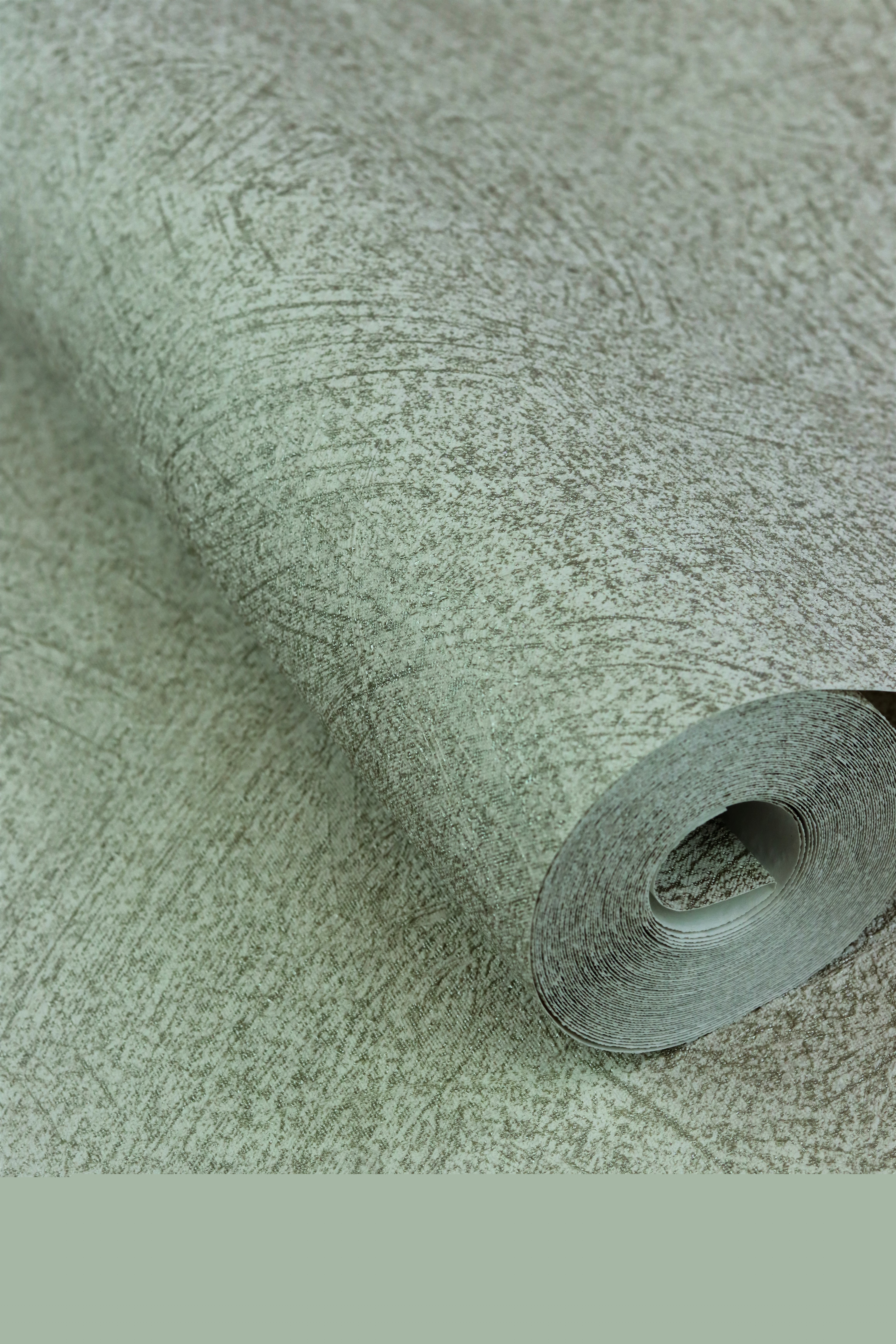 10-520248 Detailaufnahmen 4 Detailed image of Single-colour wallpaper with plaster look