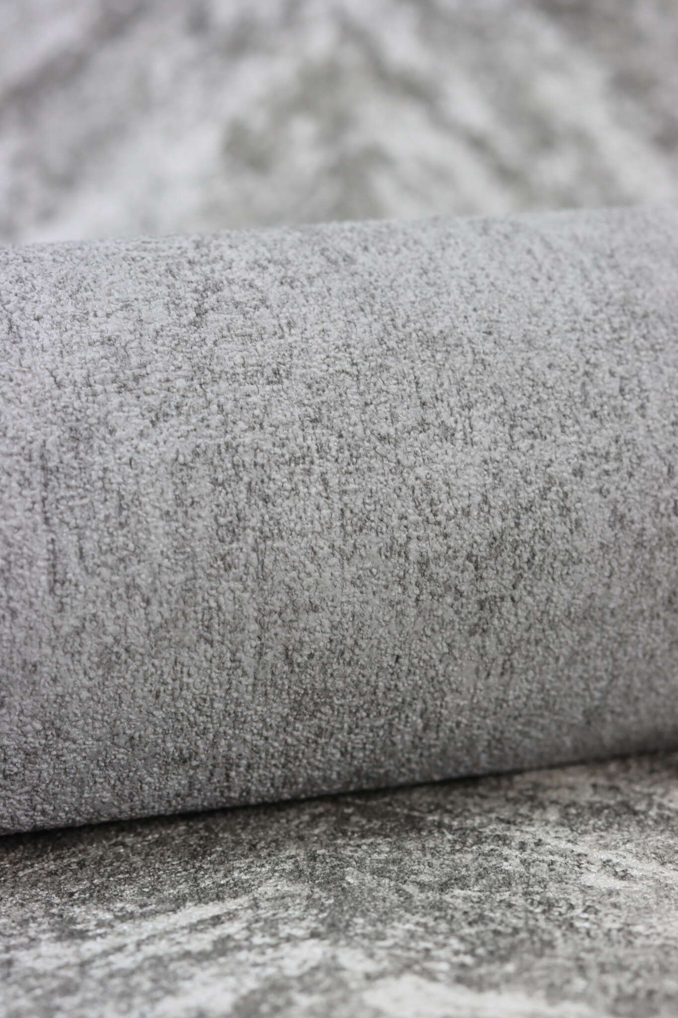 10-617191 Detailaufnahmen 2 Detailed image of Single-colour wallpaper with a rough plaster look