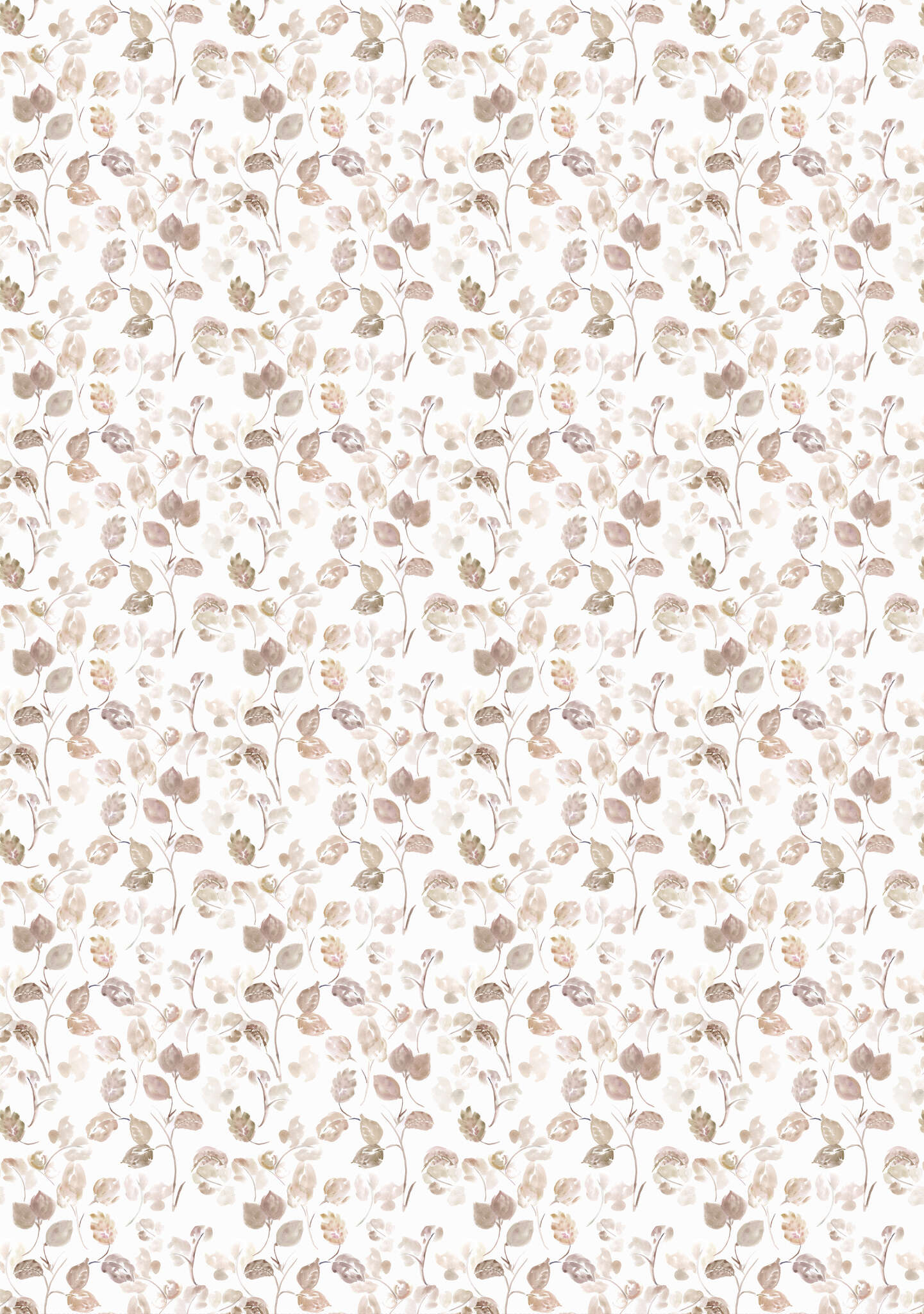 Non-woven wallpaper Bloom in Beige | Roomblush - RB242