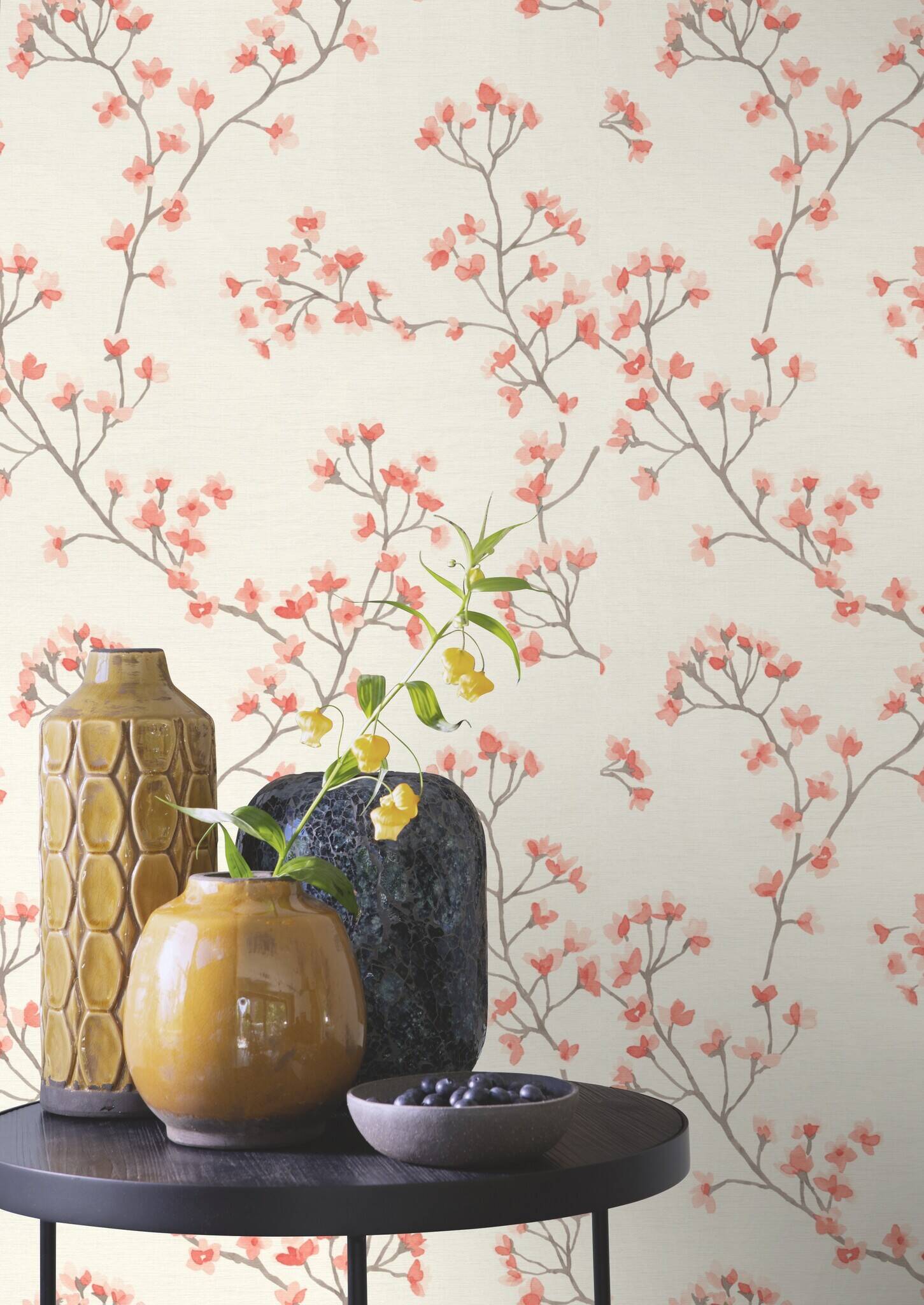 10-792720 Raumsituationen 3 Non-woven wallpaper in pink Selection vinyl/non-woven 792720