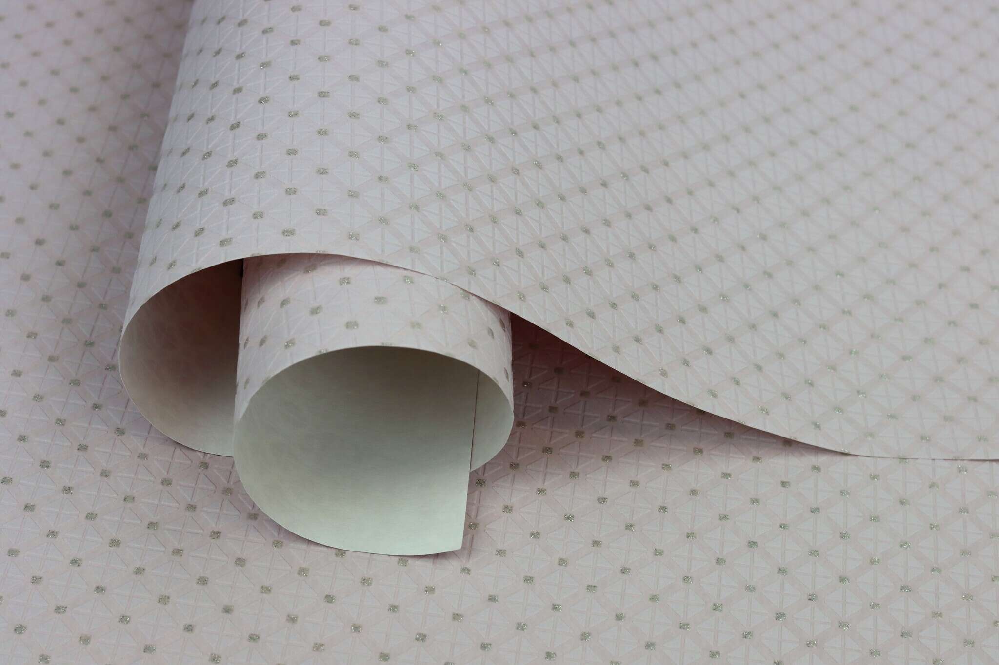 10-506778 Detailaufnahmen 19 Check non-woven wallpaper in pink-pale pink Selection 506778