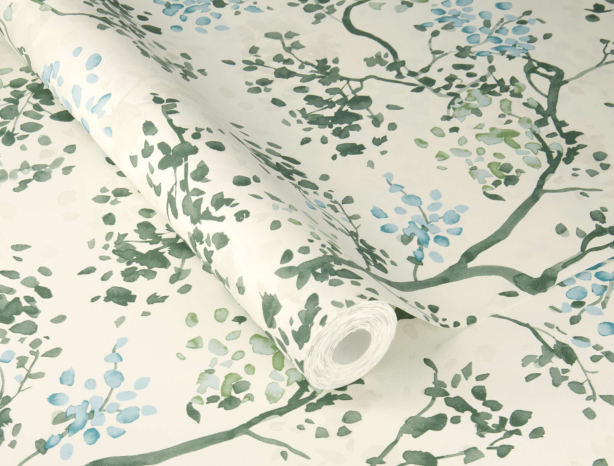 10-791747 Detailaufnahmen 1 Non-woven wallpaper in green Selection vinyl/non-woven 791747