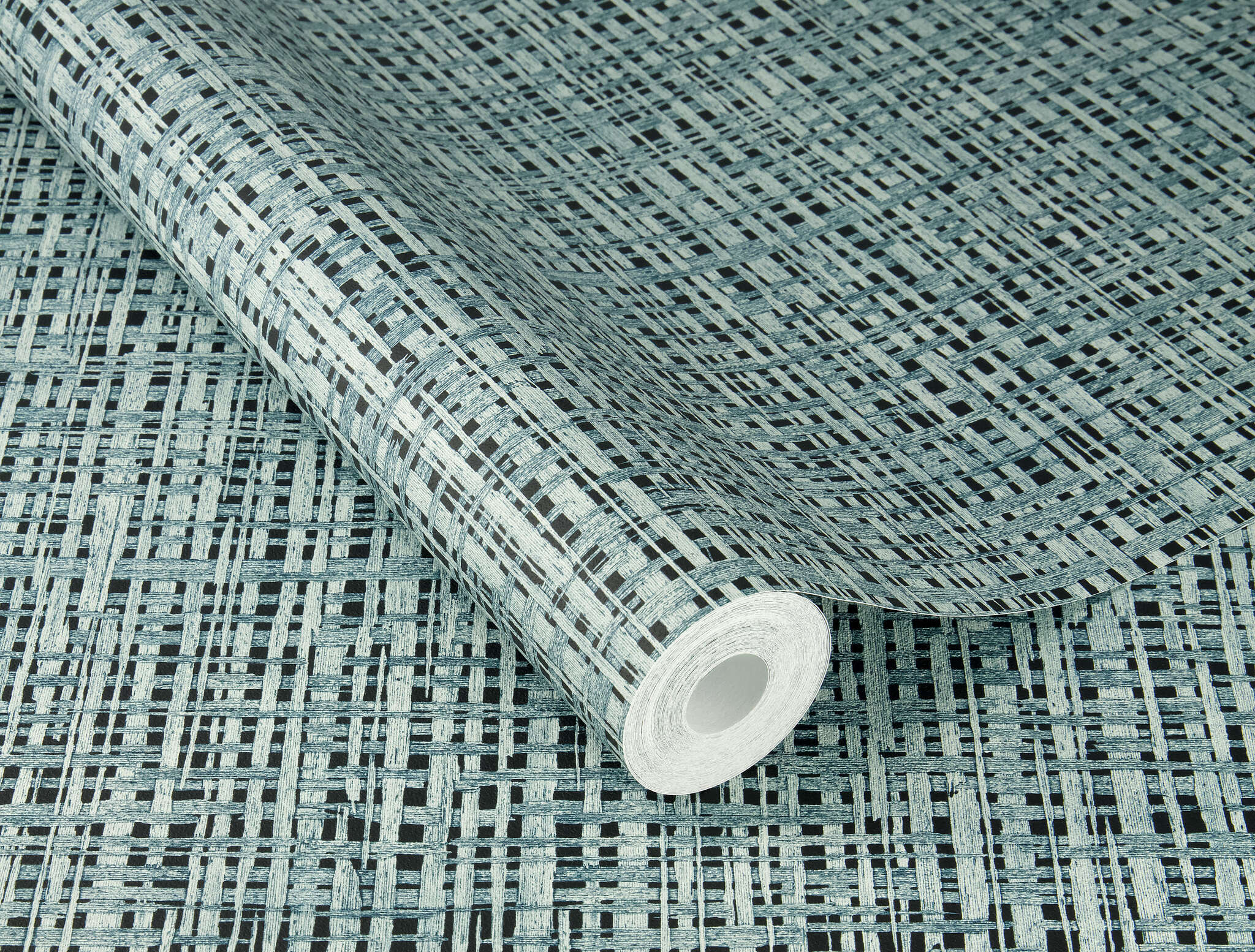 10-865486 Detailaufnahmen 1 Detailed image of Wallpaper with organic woven pattern