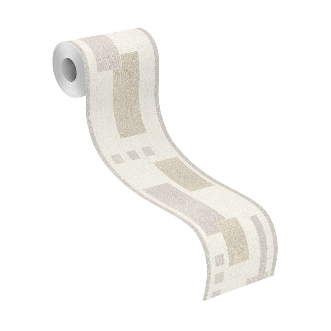 10-808605 Rolle abgerollt 1 Non-woven border in gray Selection vinyl/non-woven 808605