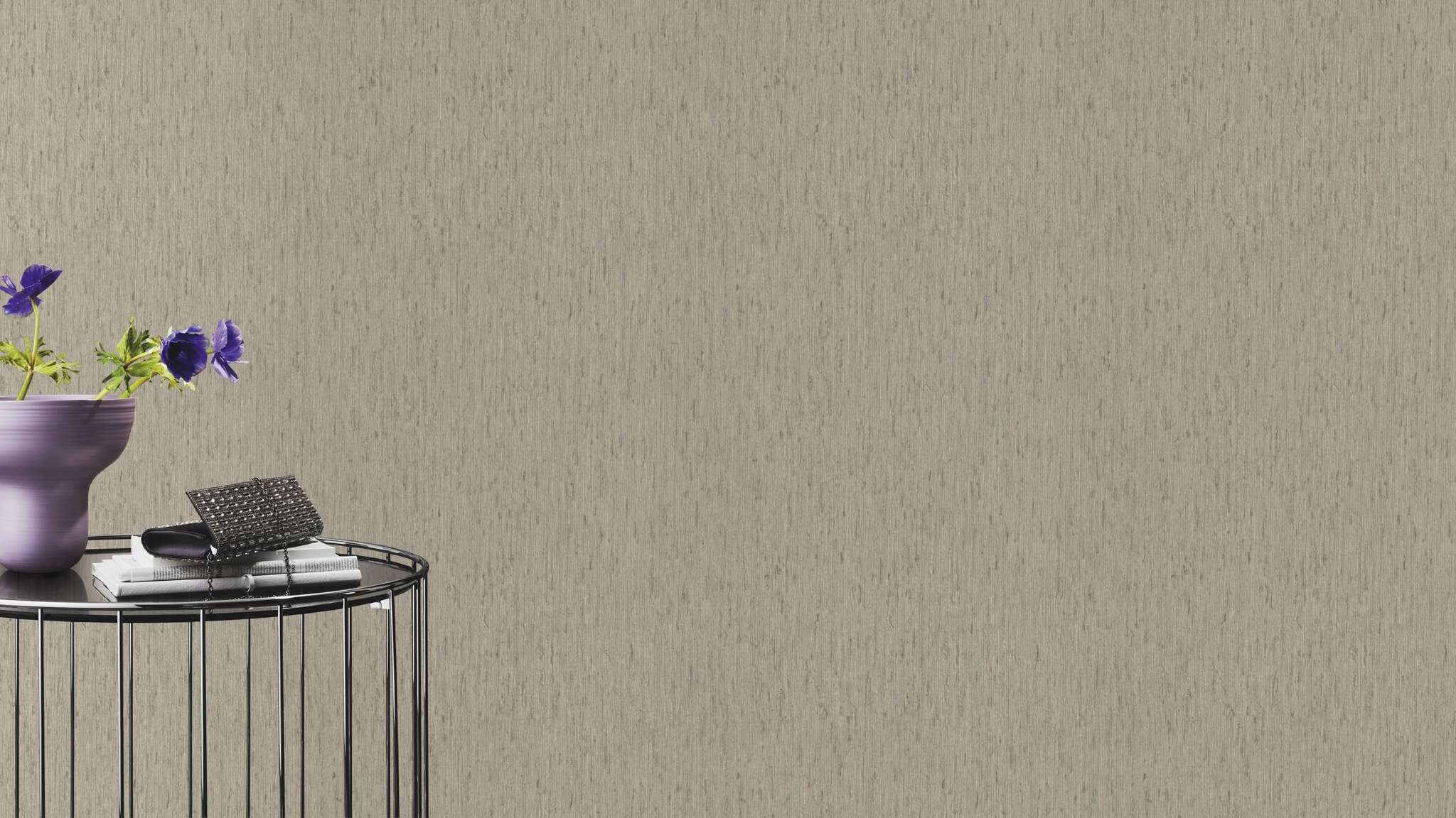 10-571035 Raumsituationen 2 Papier peint intissé gris Back To Nature 571035