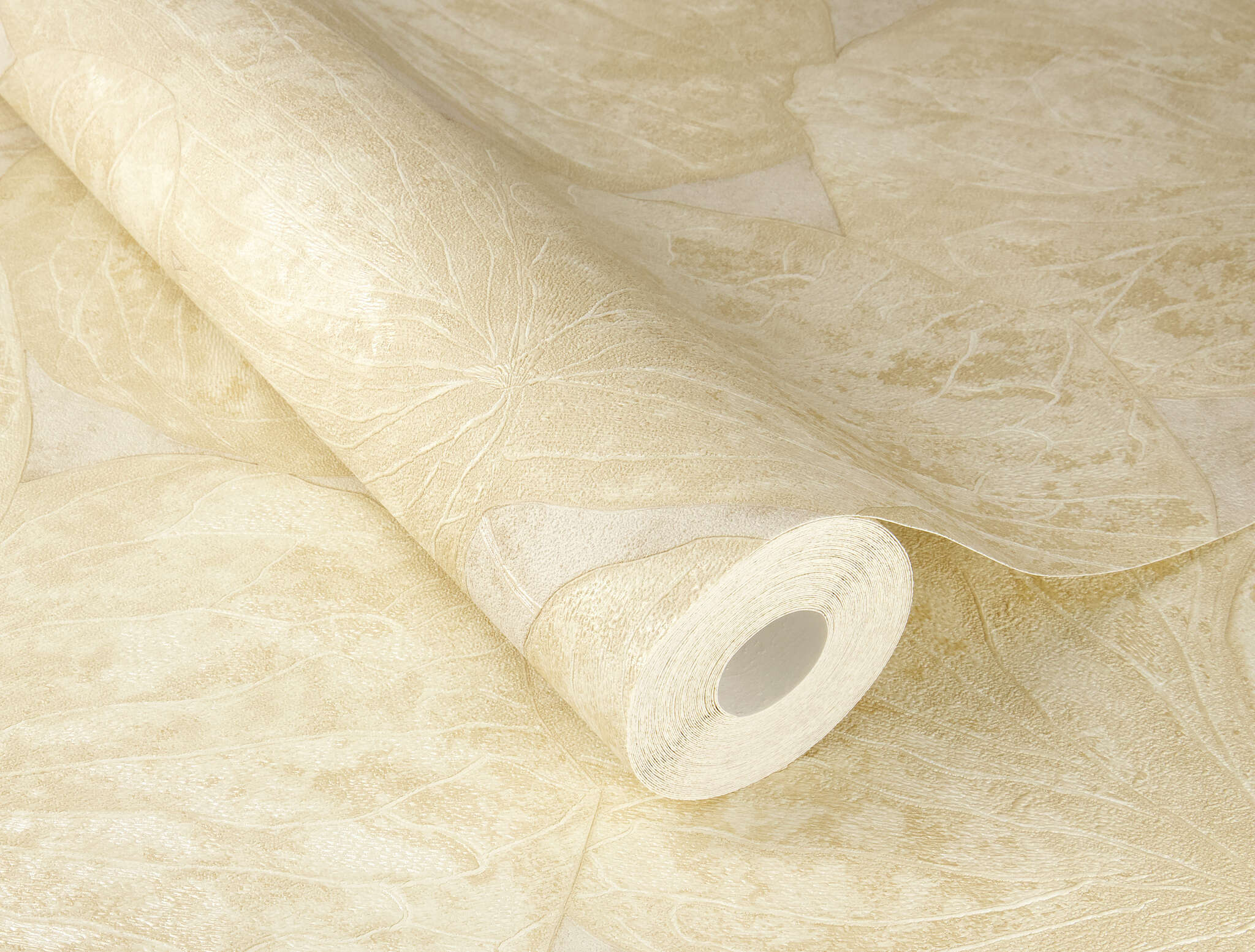 10-817973 Detailaufnahmen 1 Blätter Vliestapete in Beige #followusaround 817973