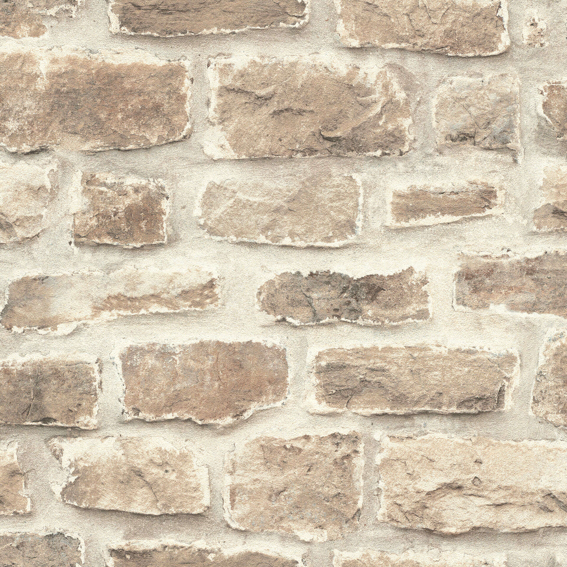 10-860610 Artikelscan 1 Wallpaper with stone wall and light texture