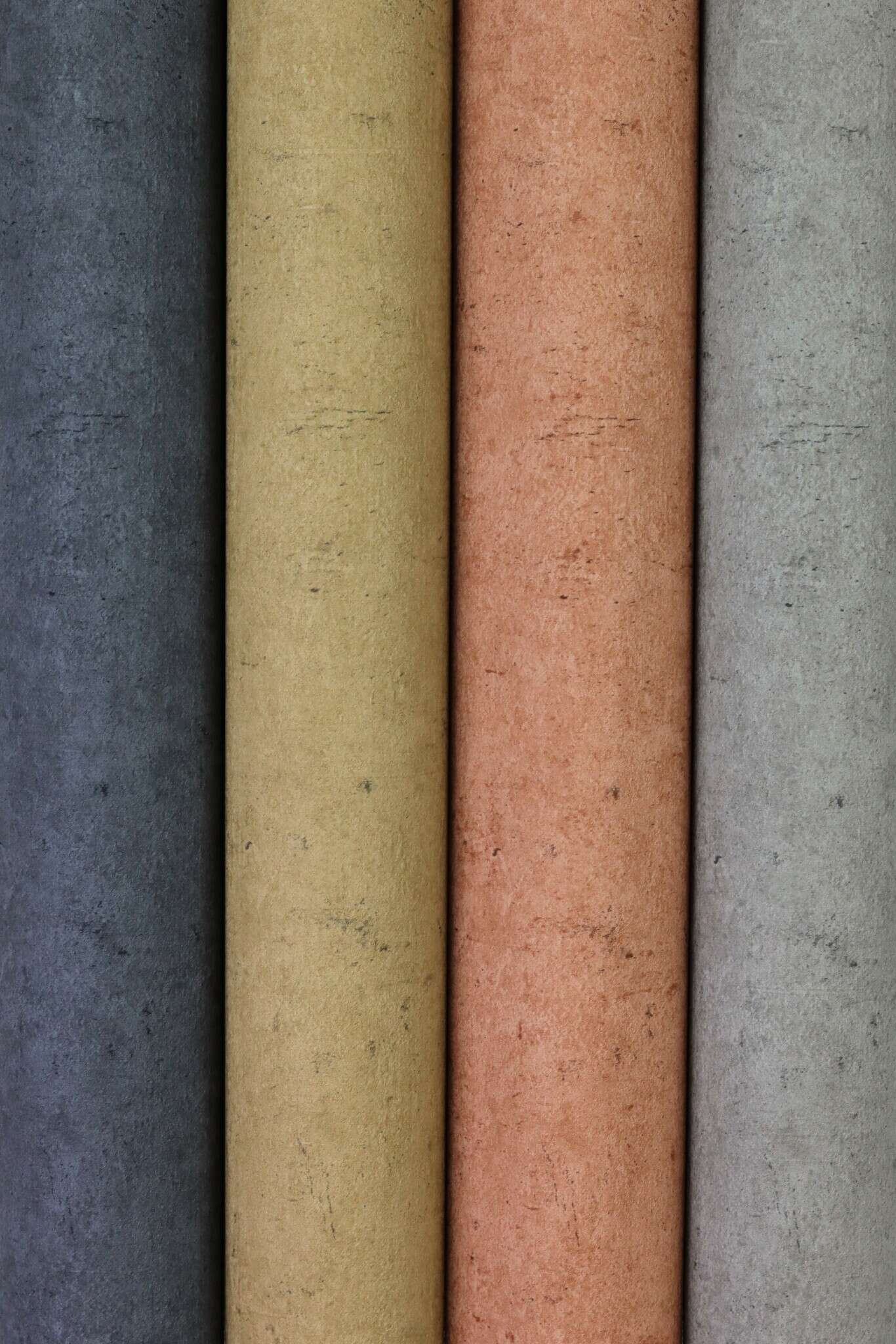 10-520897 Detailaufnahmen 6 Detailbild von einfarbige Tapete mit Betonoptik