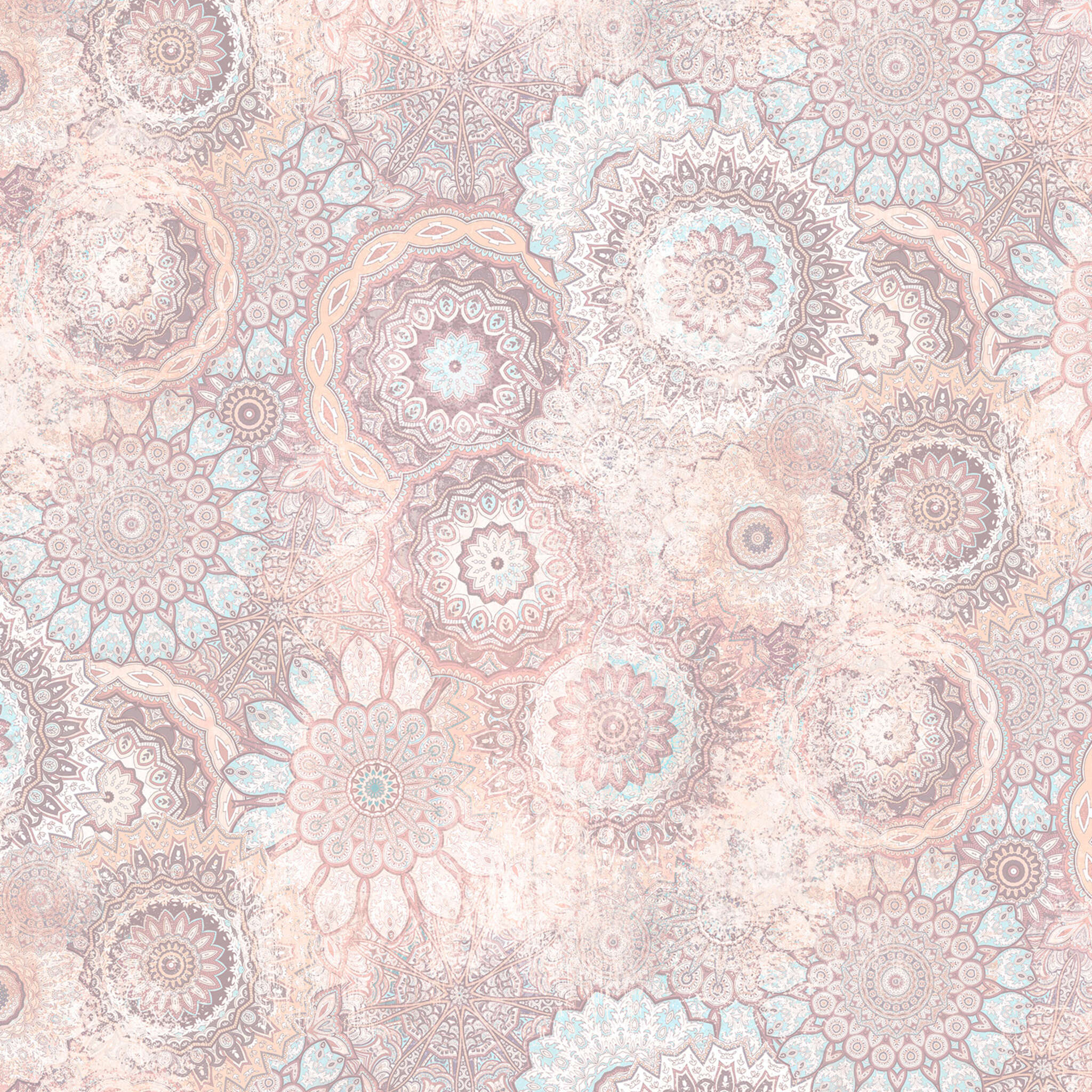 10-362961 D2C Vorschaubild 1 magicwalls Fototapete Mandala Rosa 362961