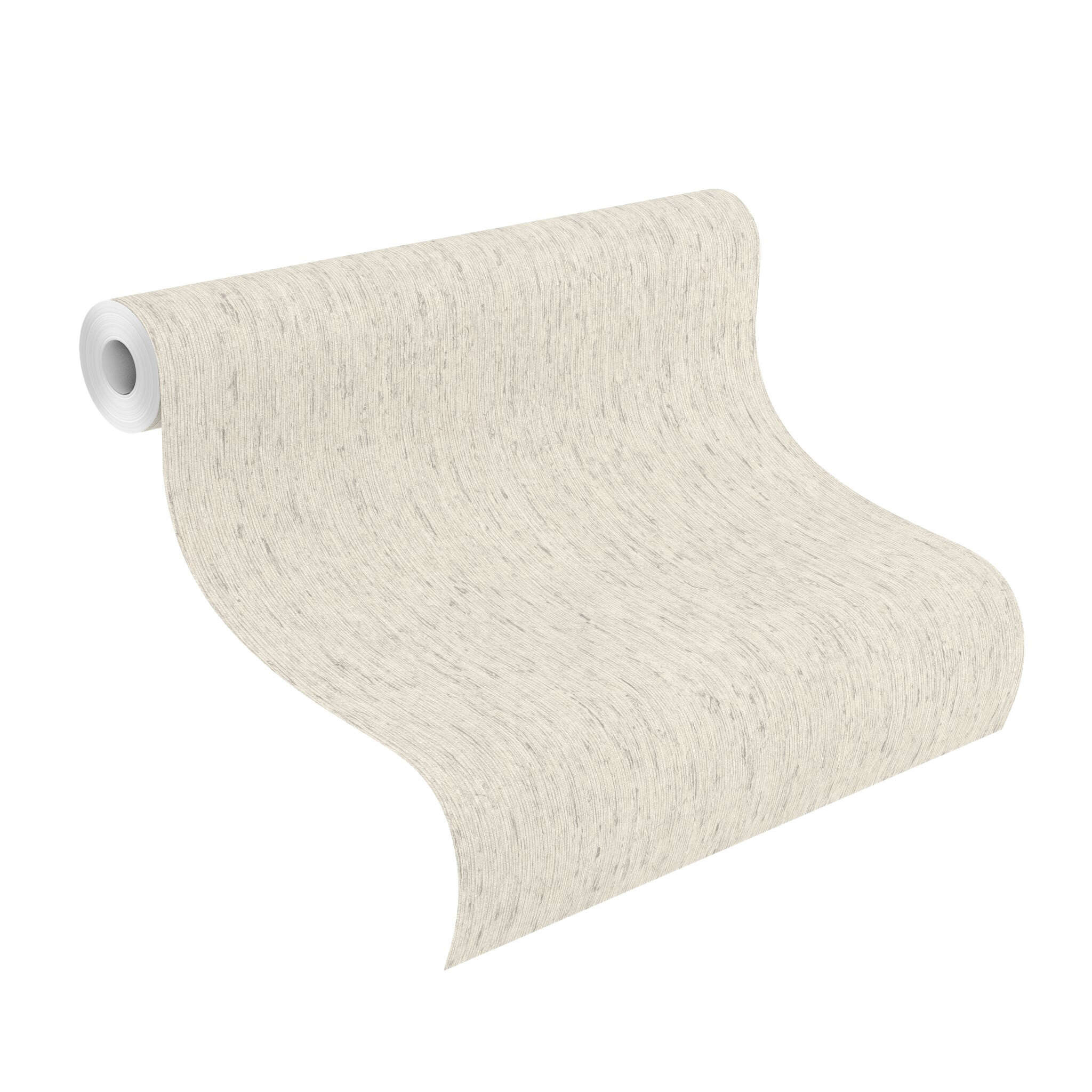 10-571042 Rolle abgerollt 1 Non-woven wallpaper in gray Back To Nature 571042