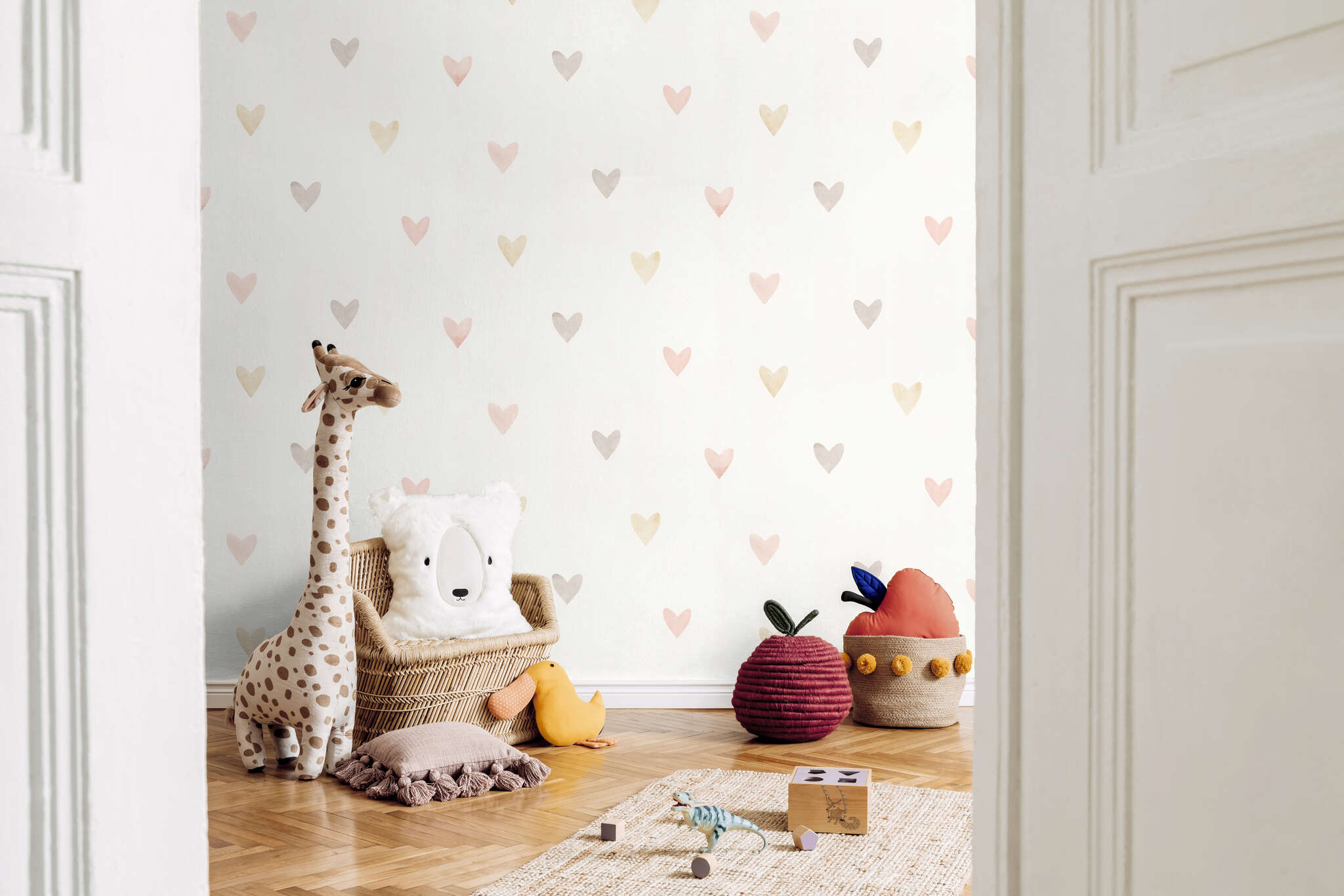 10-301717 Raumbilder 1 Vliestapete in Pink Kids World II 301717