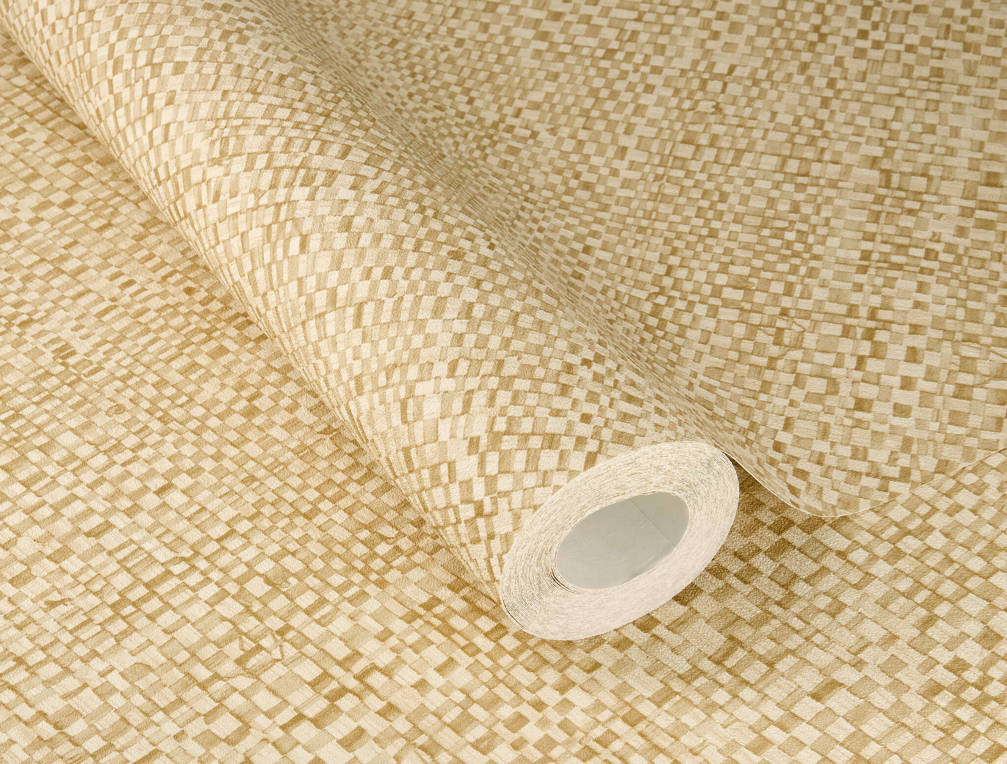 10-709438 Detailaufnahmen 1 Non-woven wallpaper in beige Farmhouse 709438