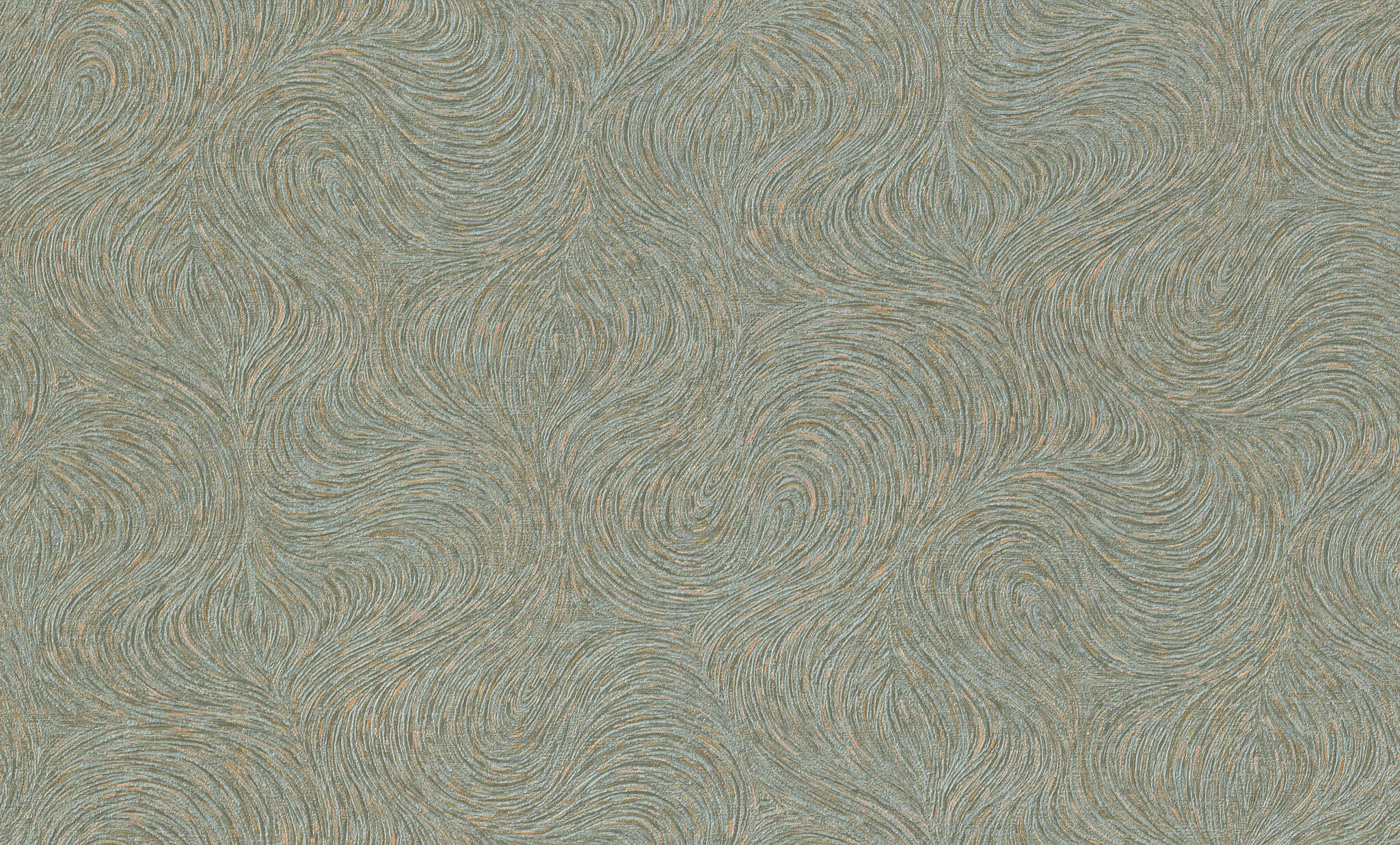 10-970111 Artikelscan 1 Vague papier peint intissé bleu-bleu-gris Selection double largeur 970111