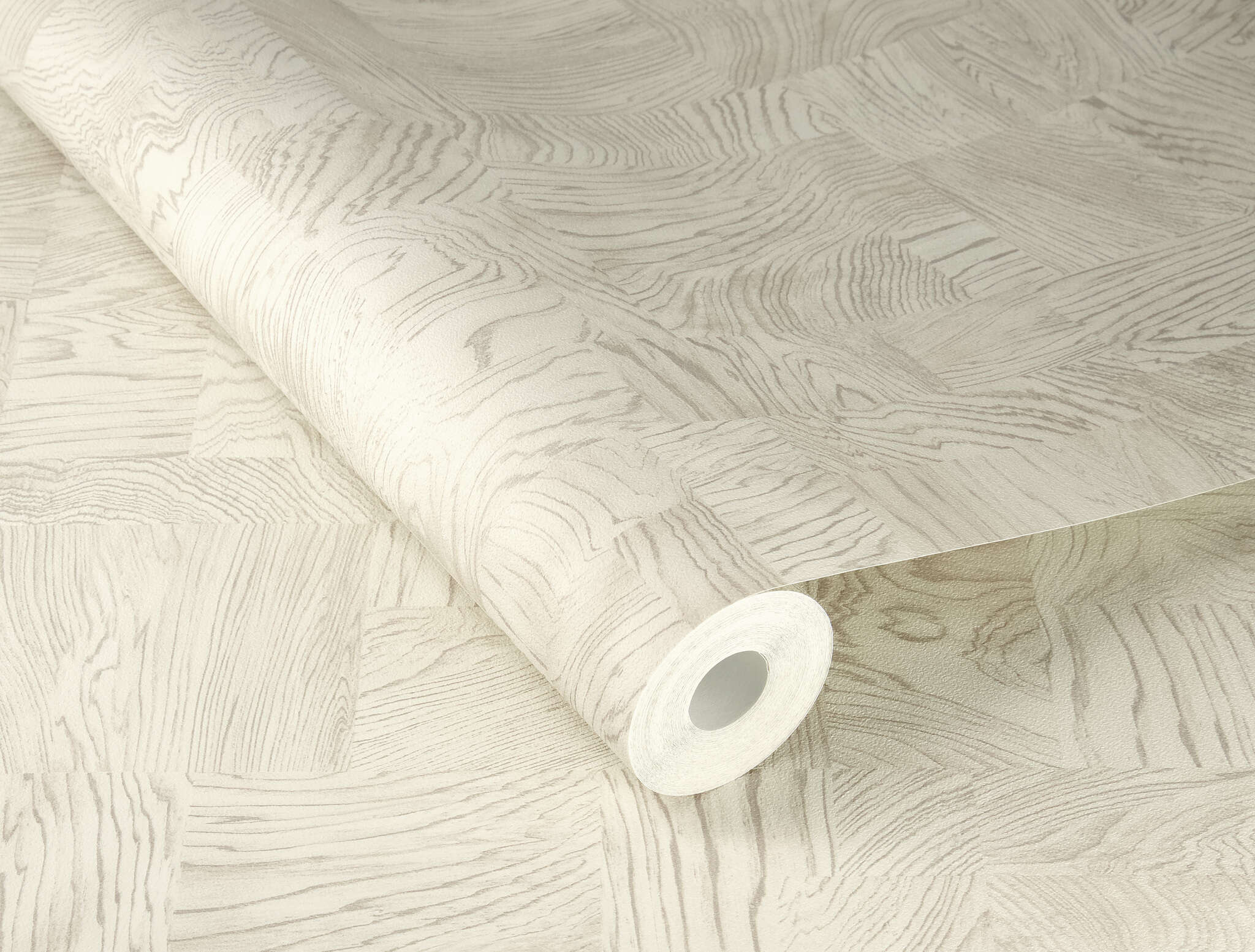 10-751628 Detailaufnahmen 1 Detailed image of Wallpaper with geometric wood look and fine texture
