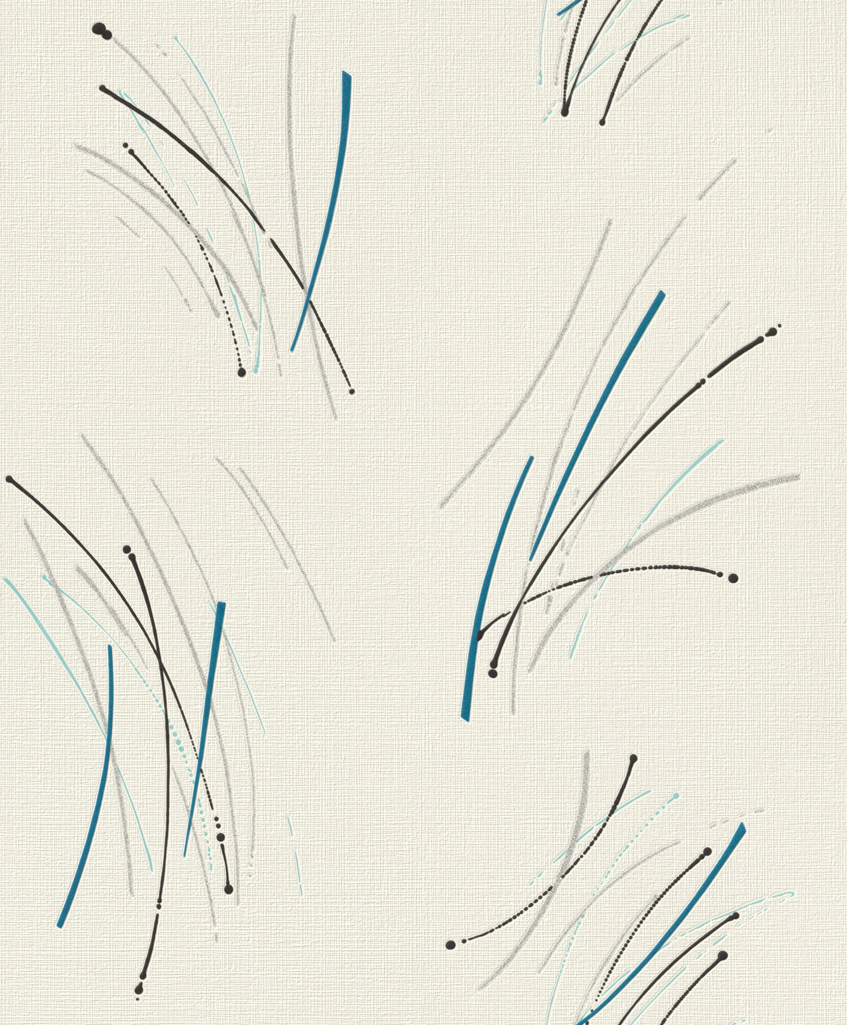 10-735024 Artikelscan 1 Wallpaper with curved lines and textile texture