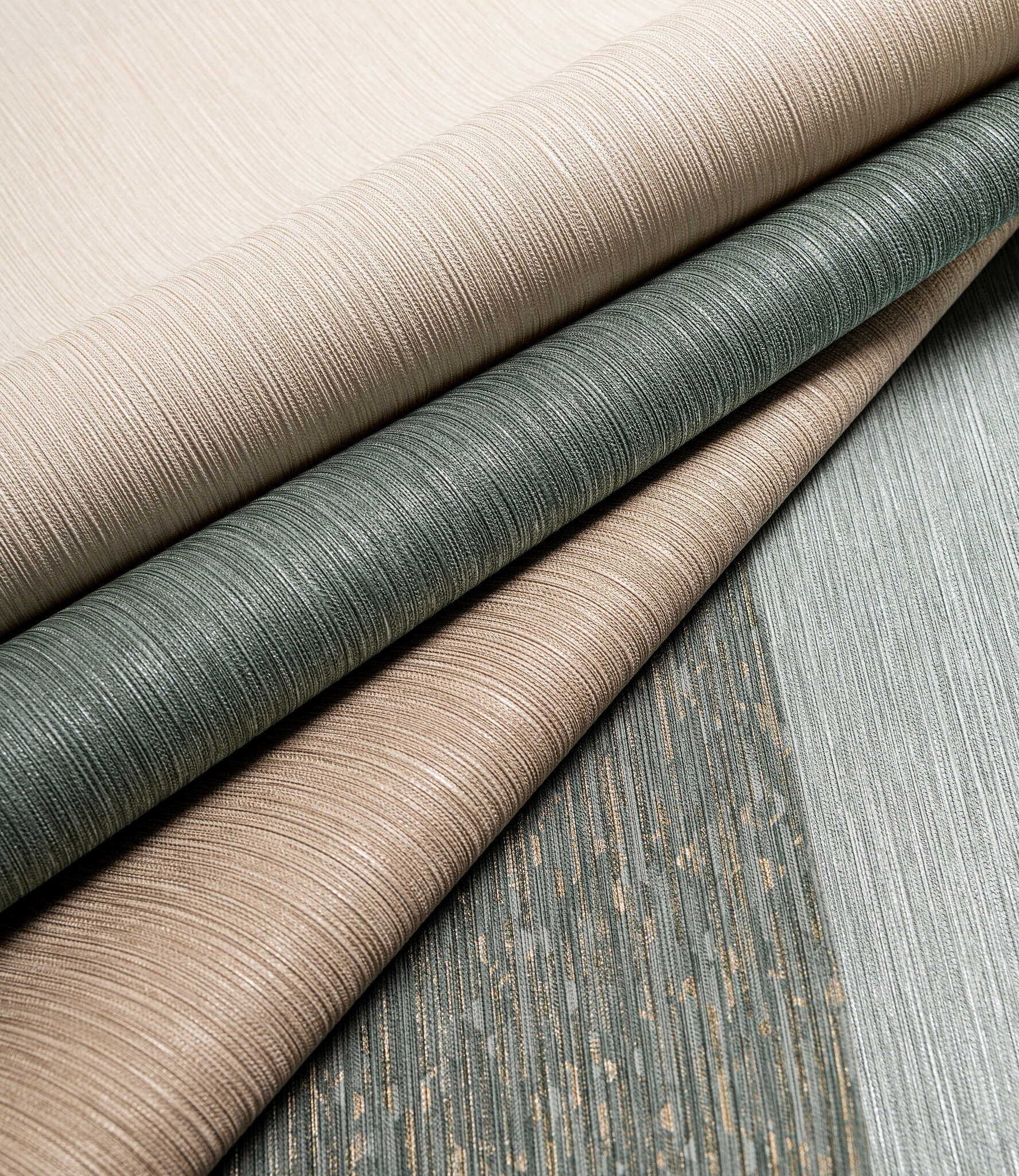 10-844313 Detailaufnahmen 6 Detailed image of Single-colour wallpaper with thread texture