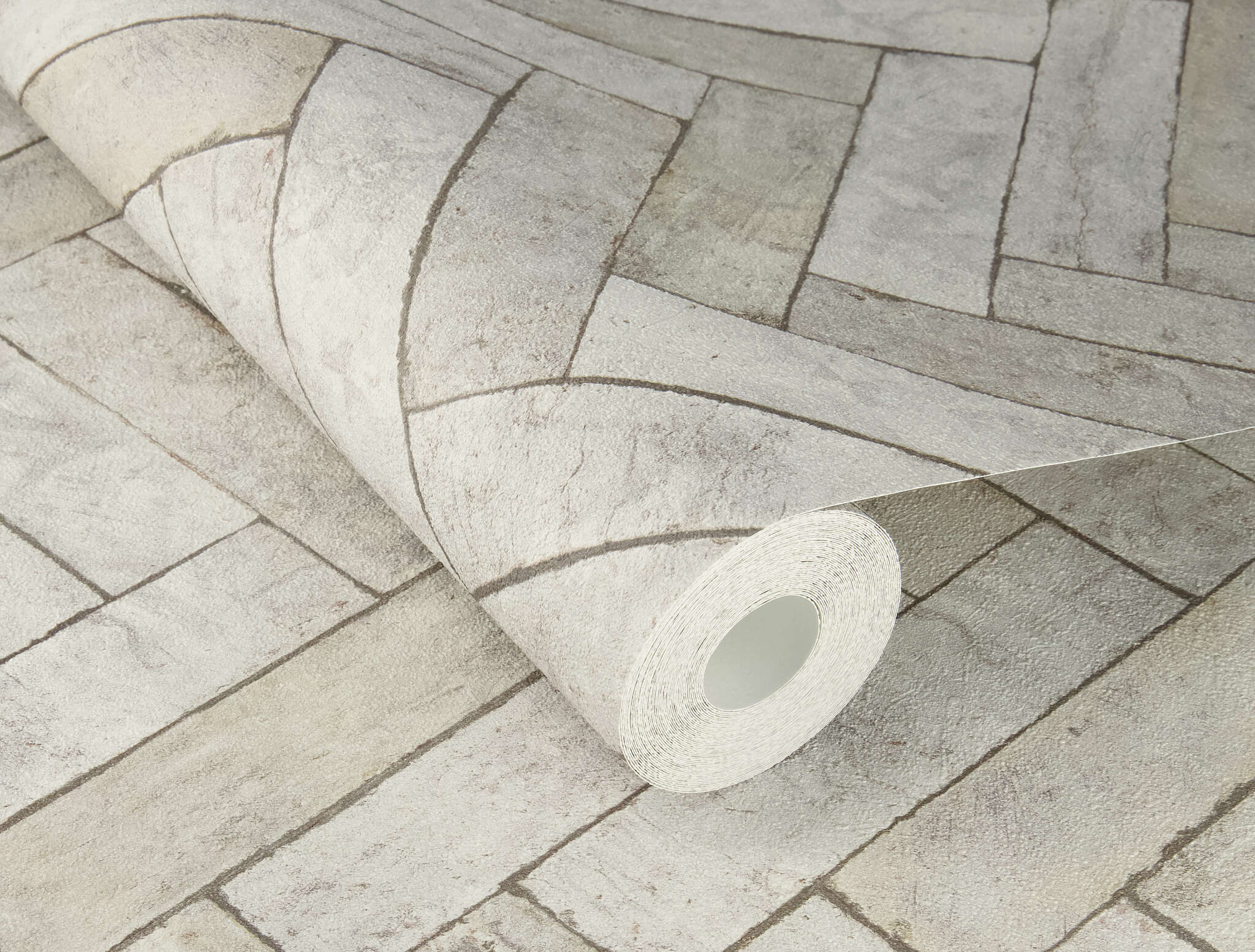 10-499124 Detailaufnahmen 1 Detailed image of Wallpaper with bricks