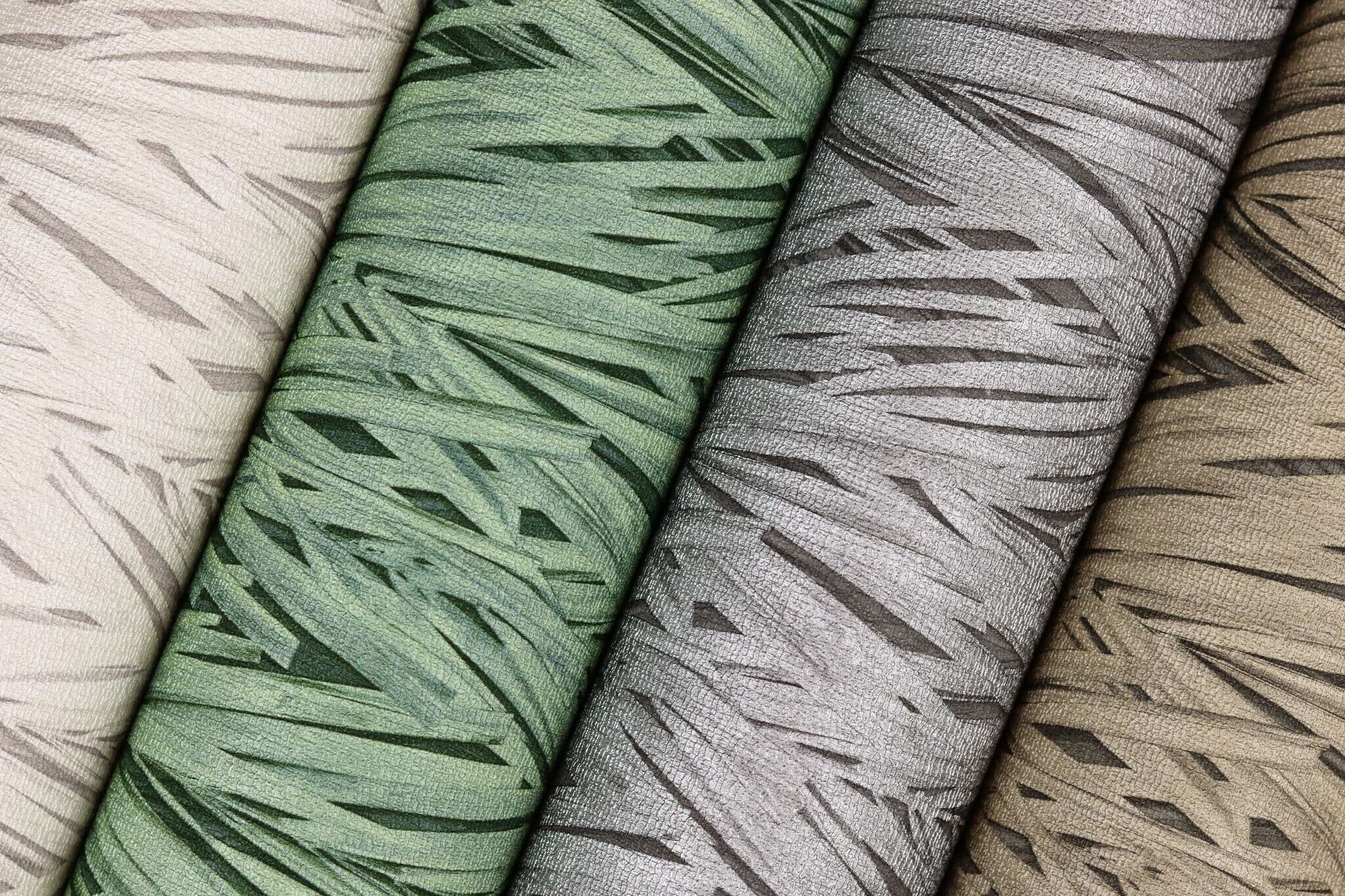 10-554144 Detailaufnahmen 10 Non-woven wallpaper in gray-silver gray Selection 554144