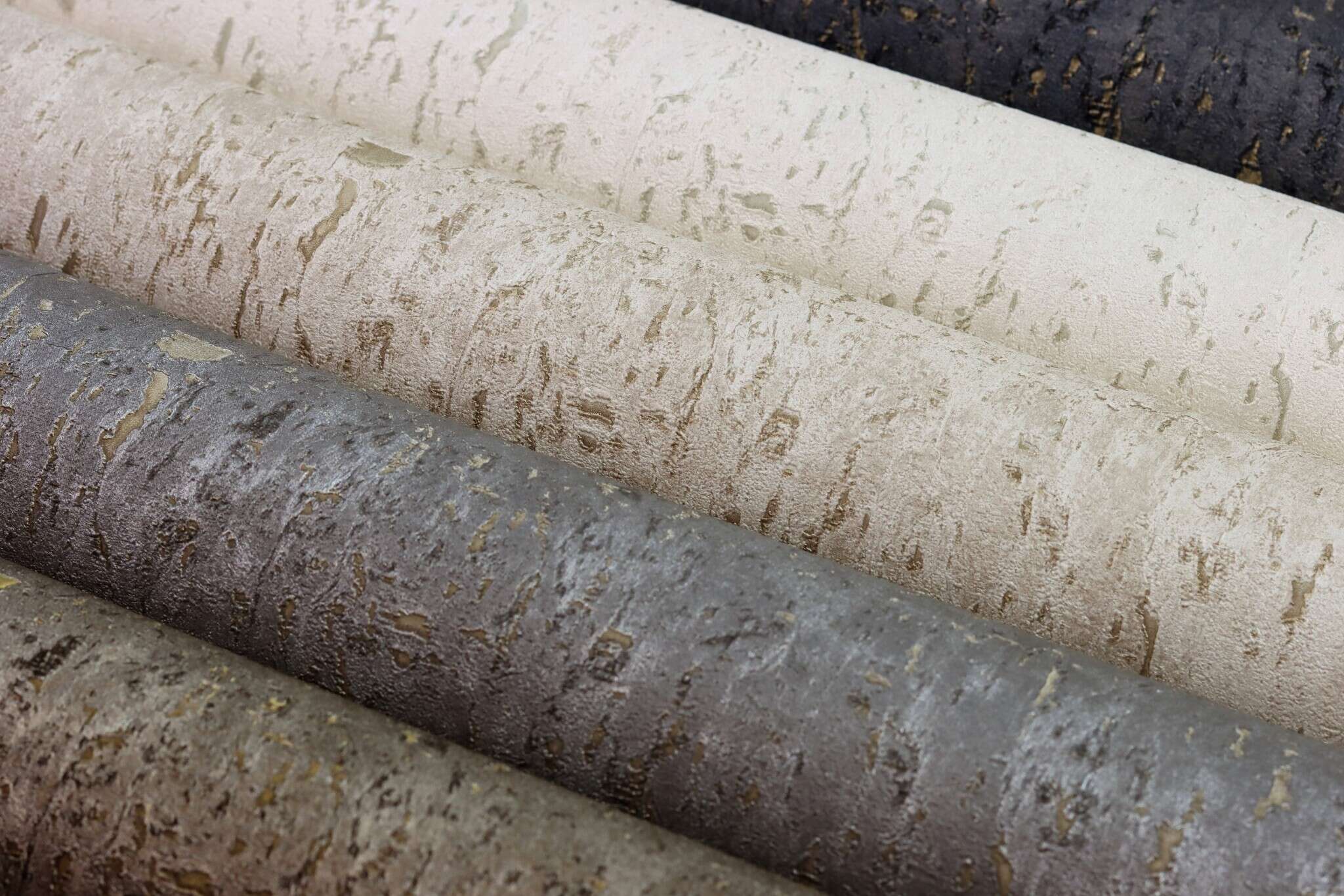 10-538311 Detailaufnahmen 3 Detailed image of Wallpaper with vintage cork look